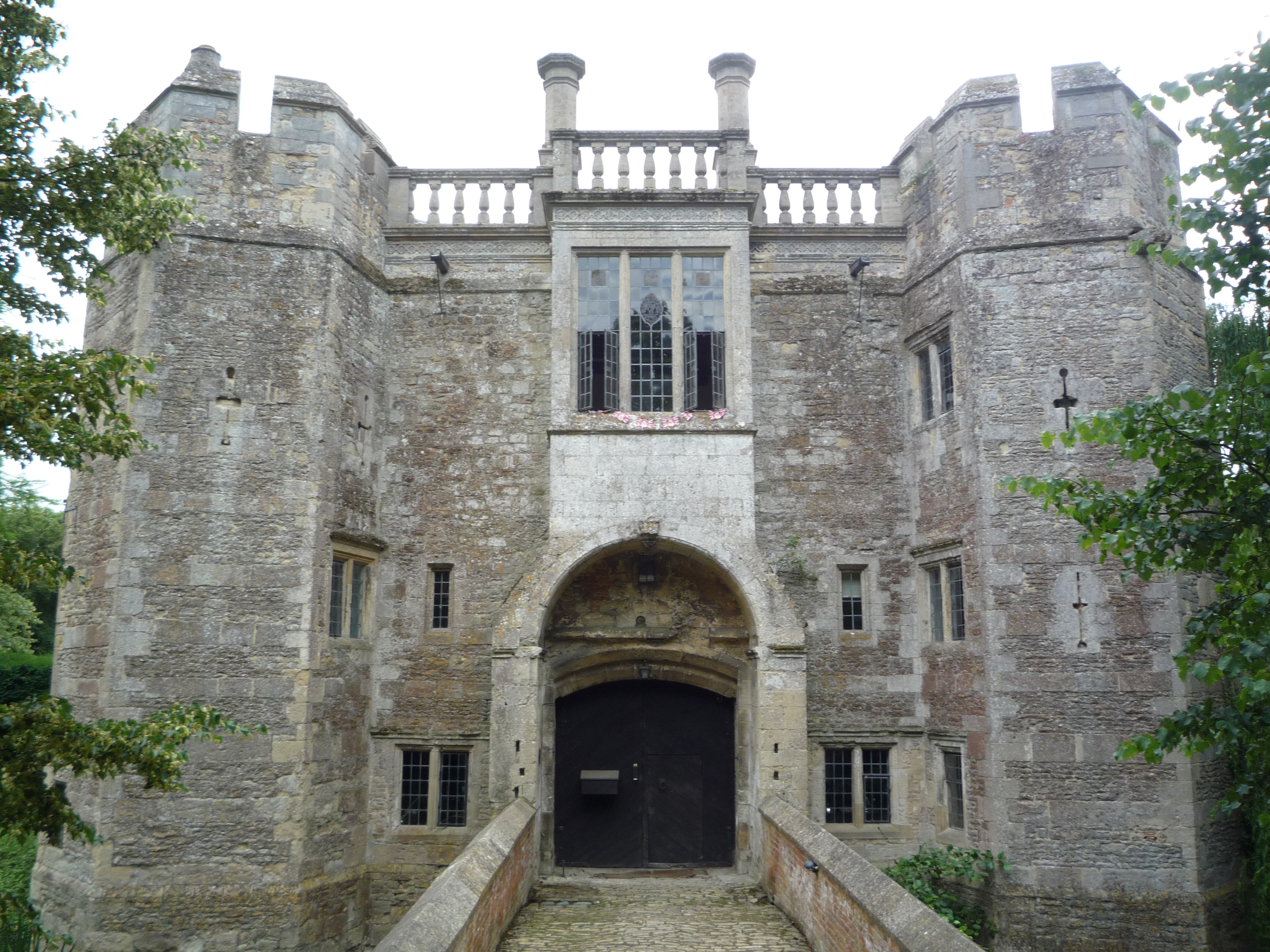 An image of Boarstall Tower