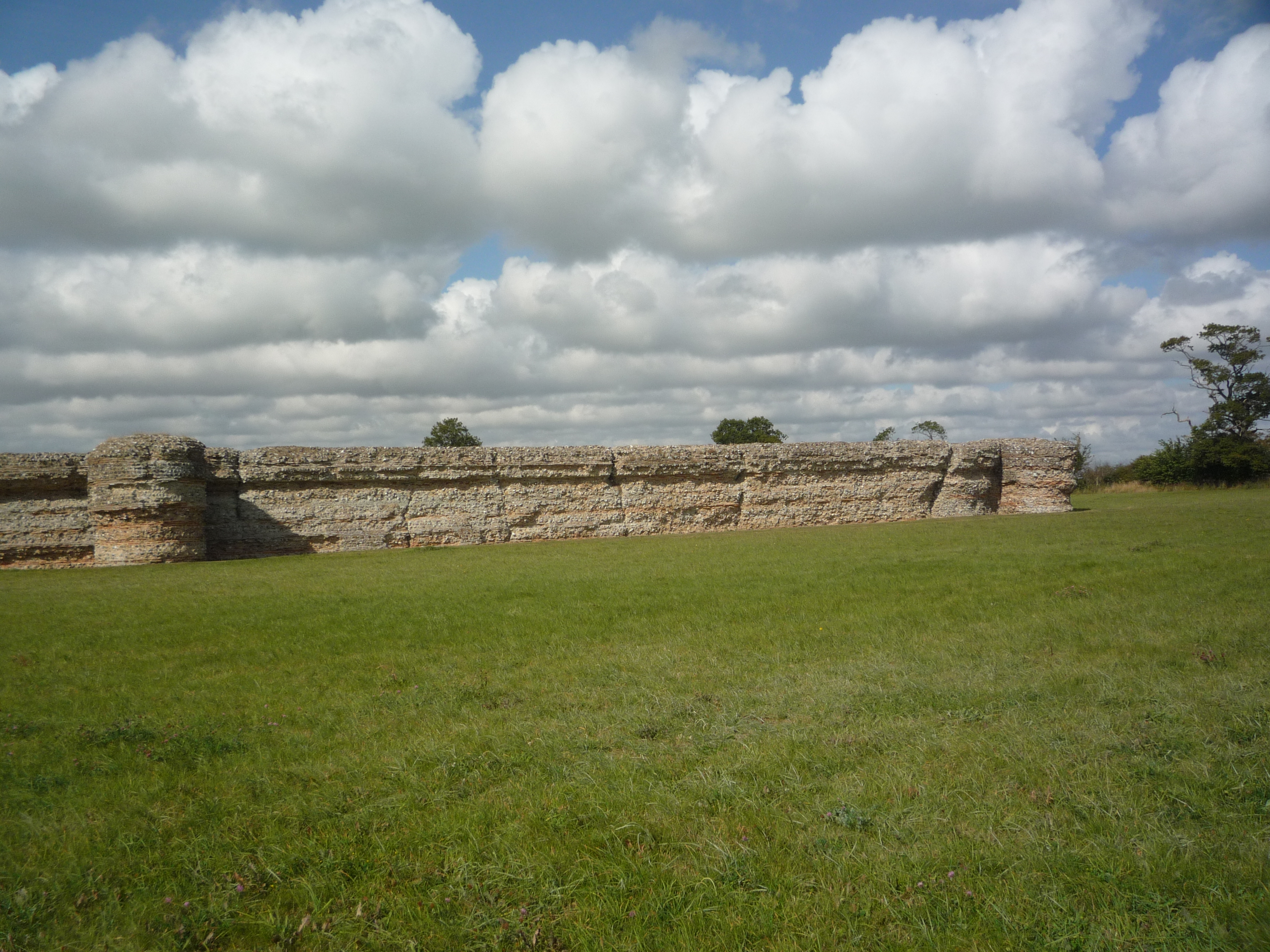 An image of Burgh Castle