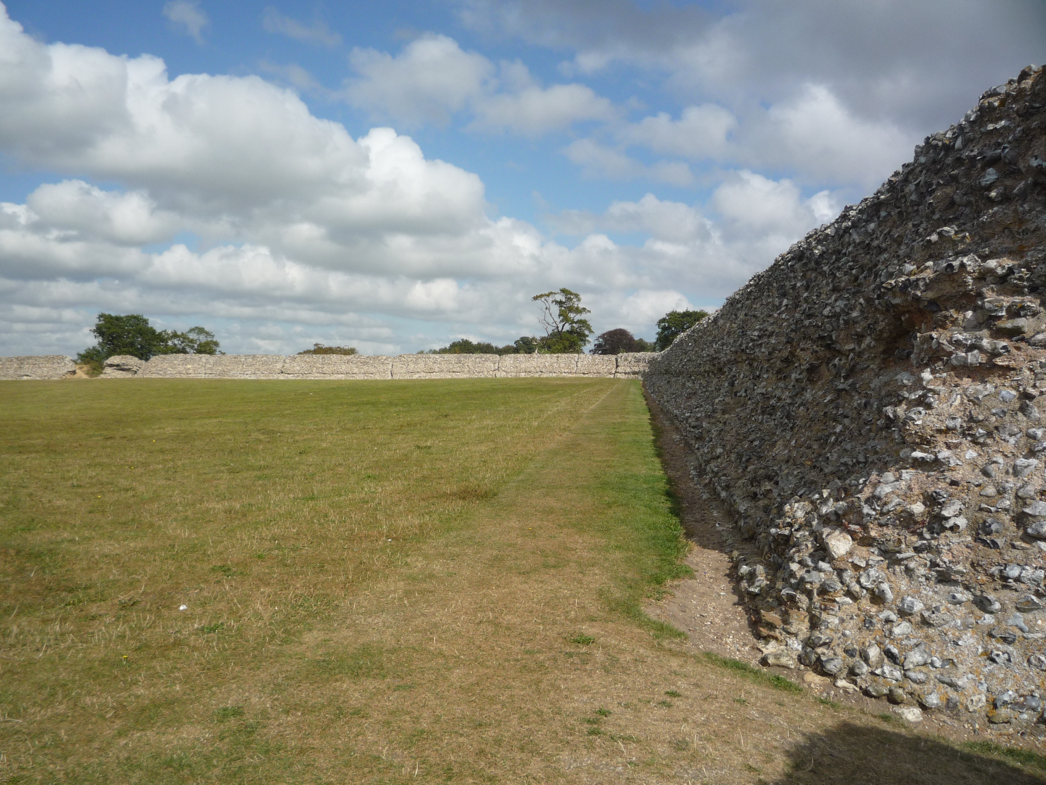 An image of Burgh Castle