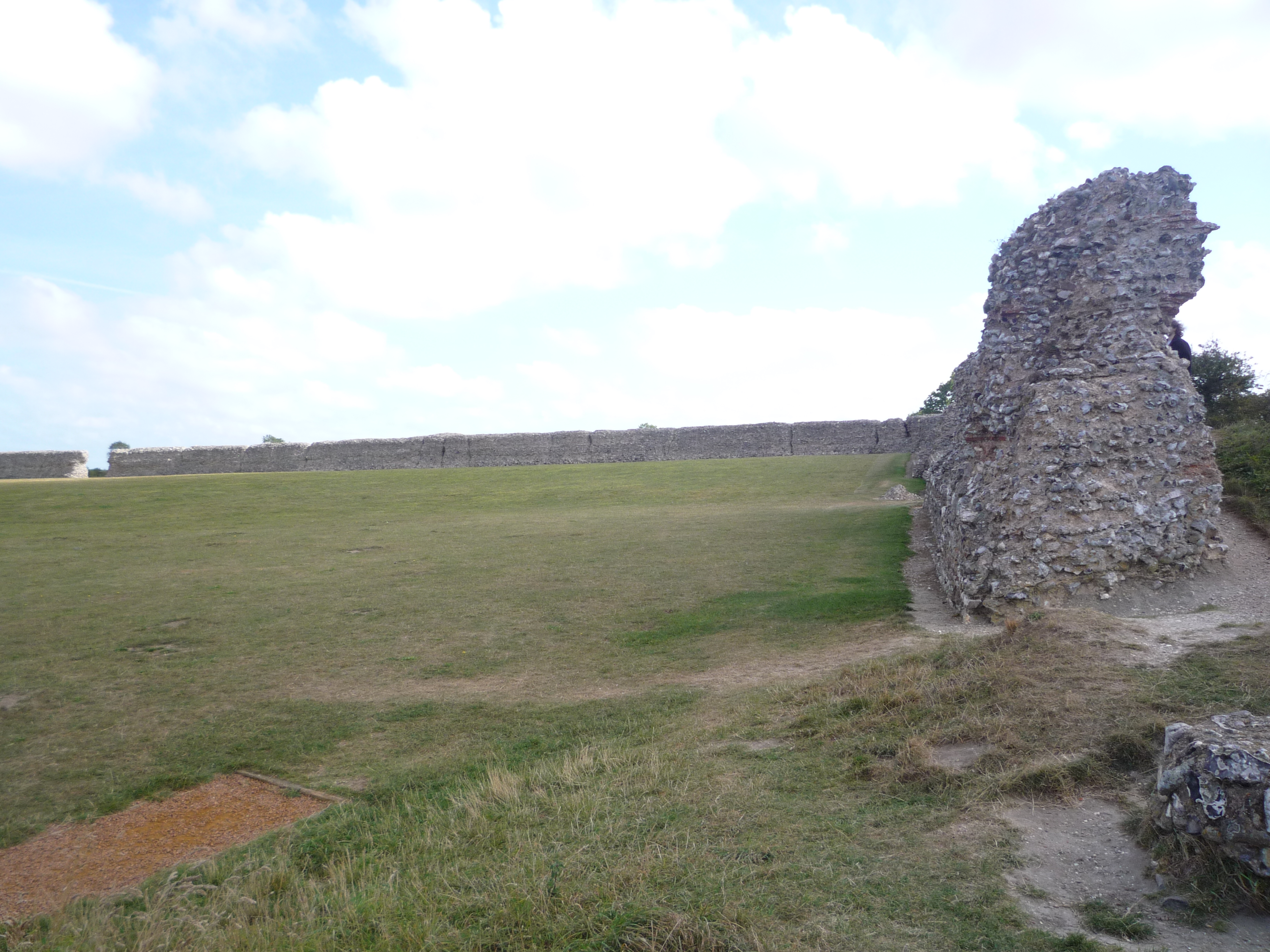An image of Burgh Castle