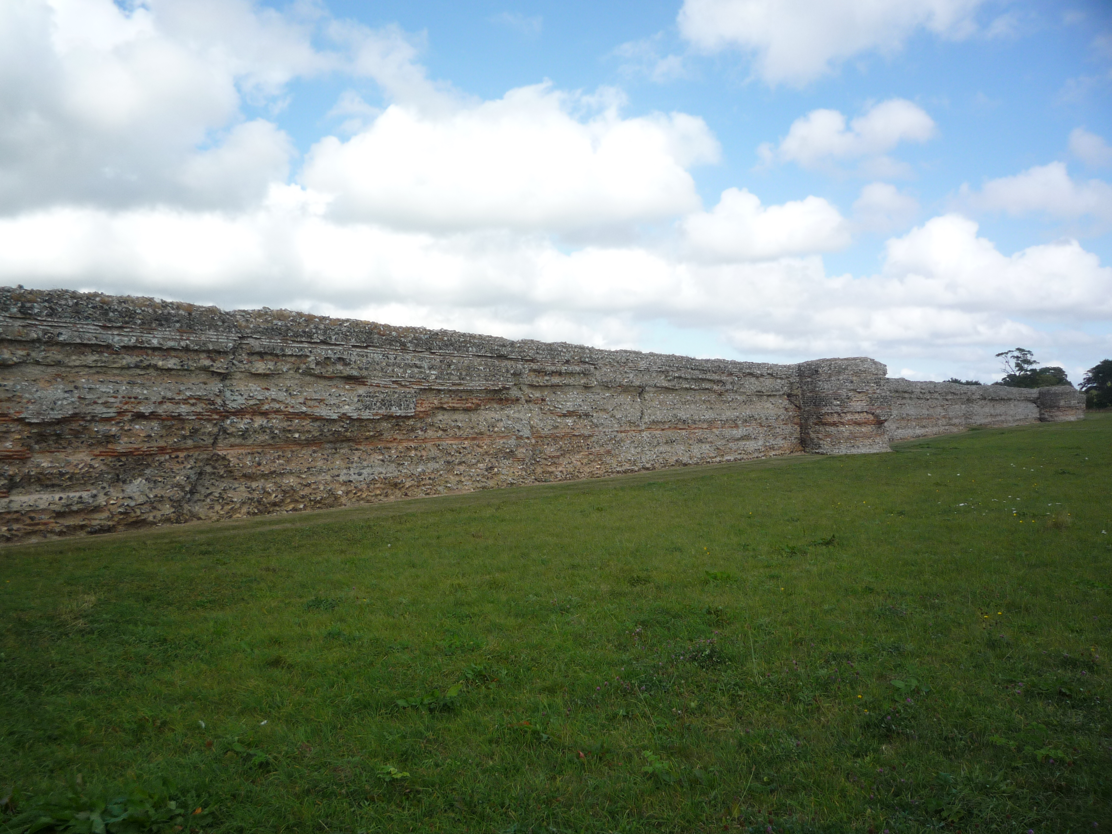 An image of Burgh Castle