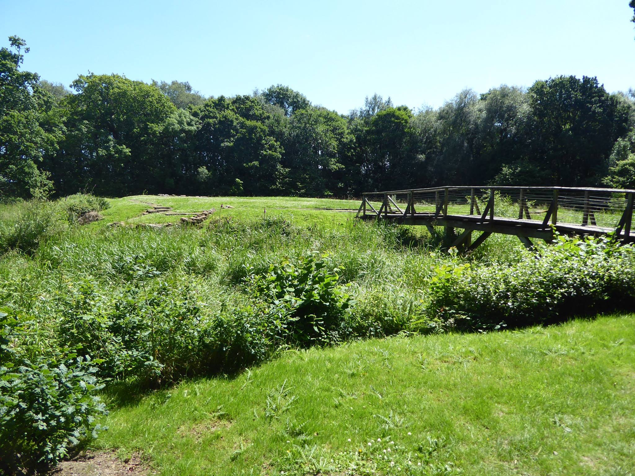 An image of Caerlaverock Old Castle