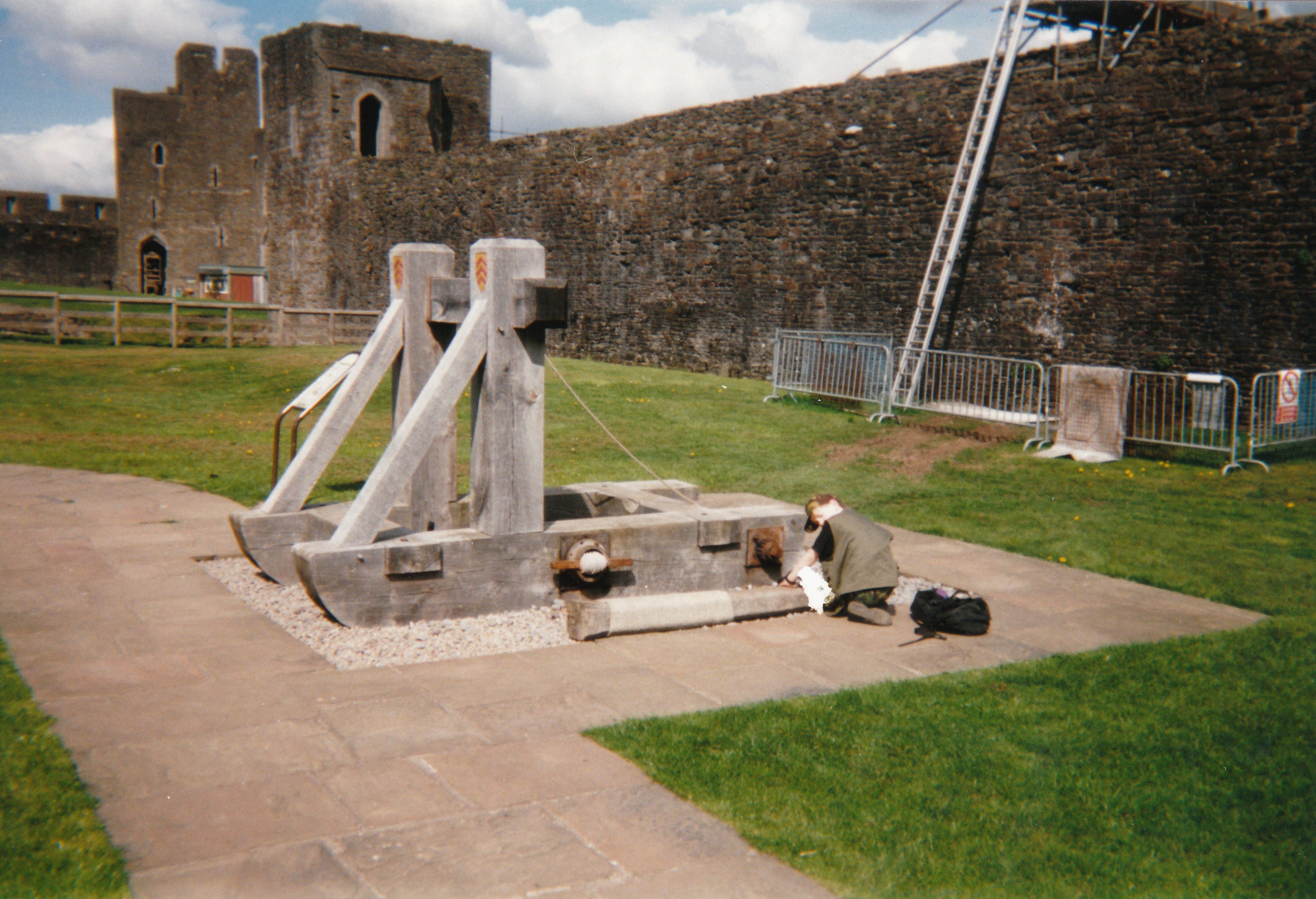 An image of Caerphilly Castle