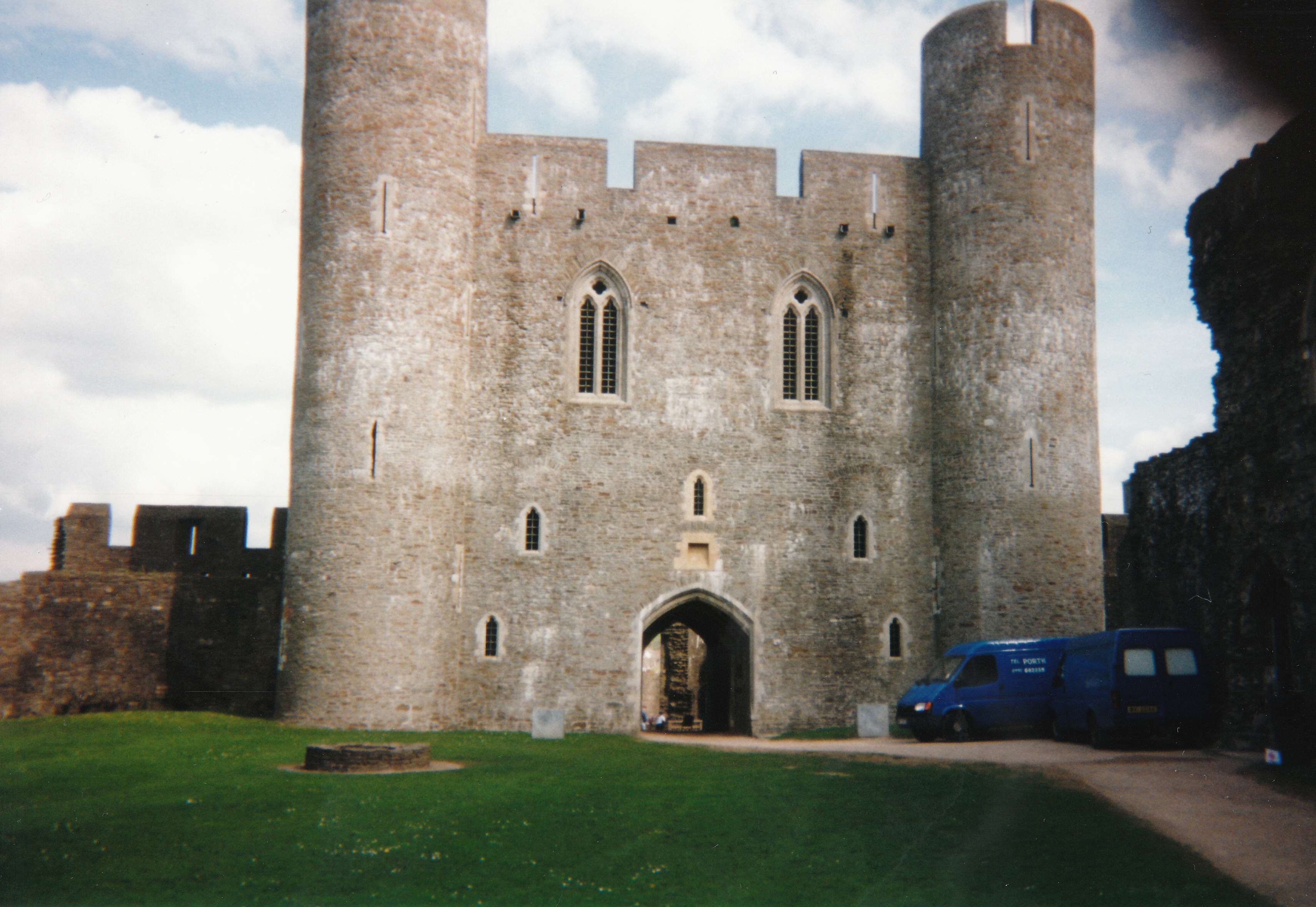 An image of Caerphilly Castle