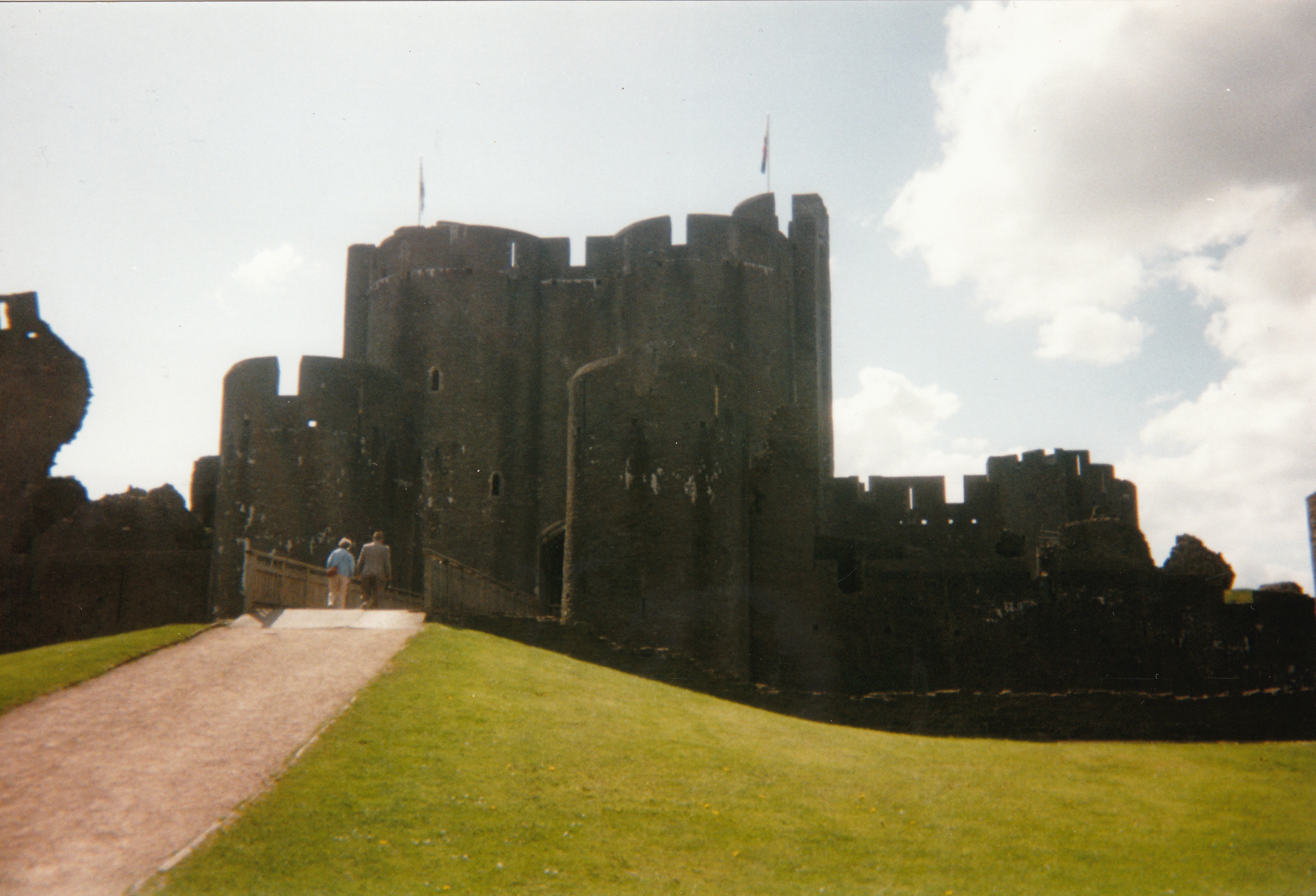 An image of Caerphilly Castle
