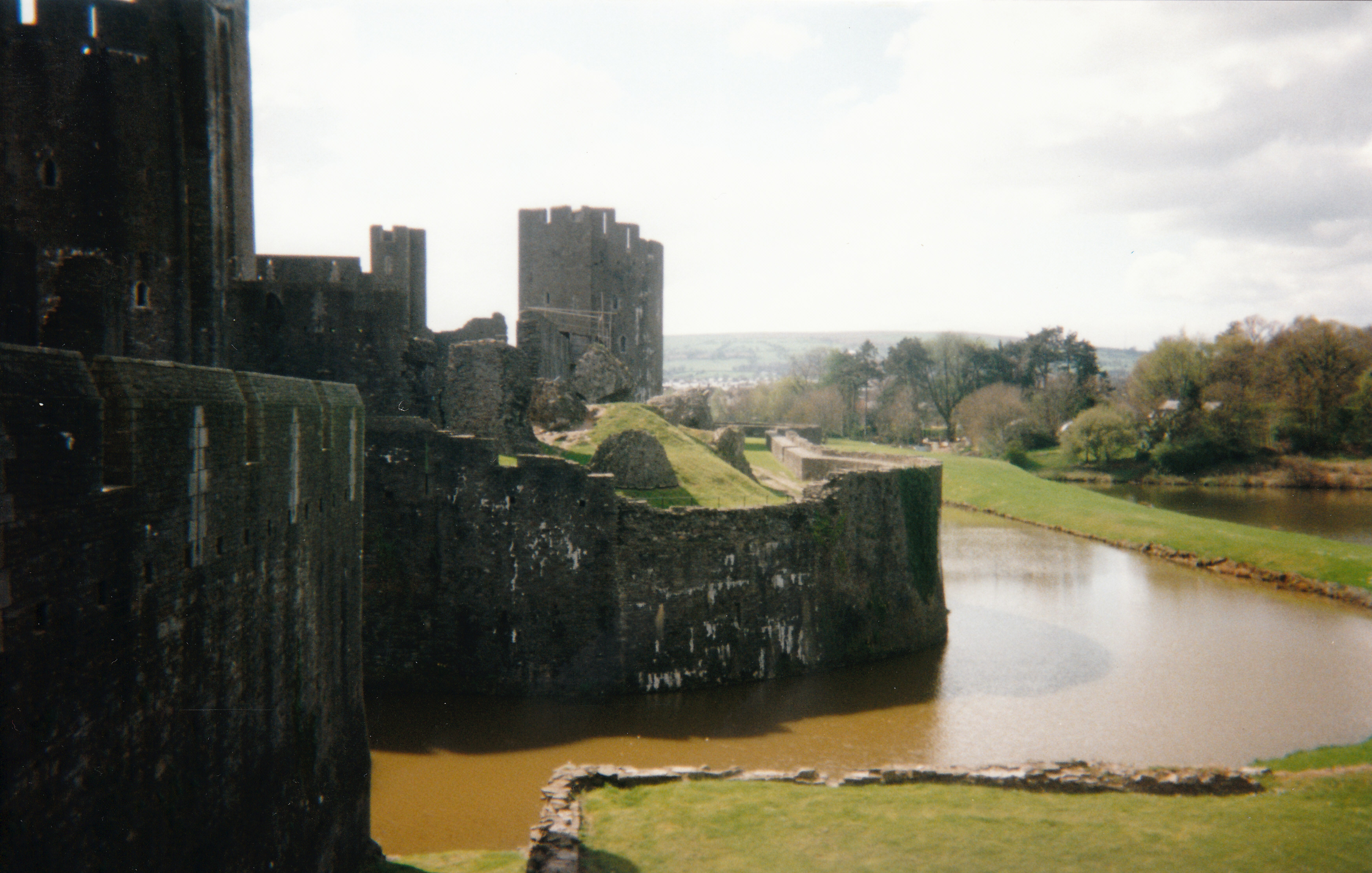 An image of Caerphilly Castle
