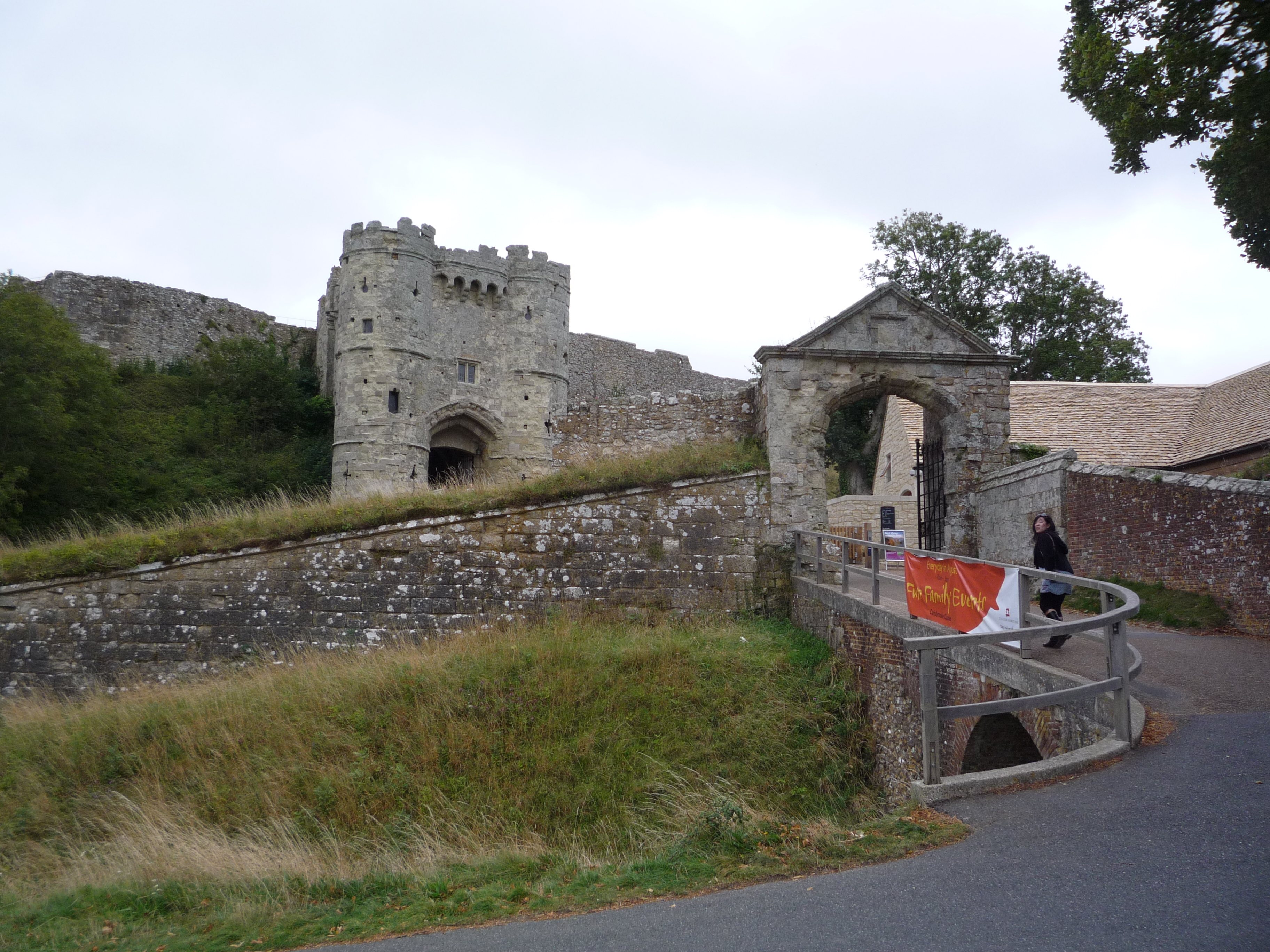 An image of Carisbrooke Castle