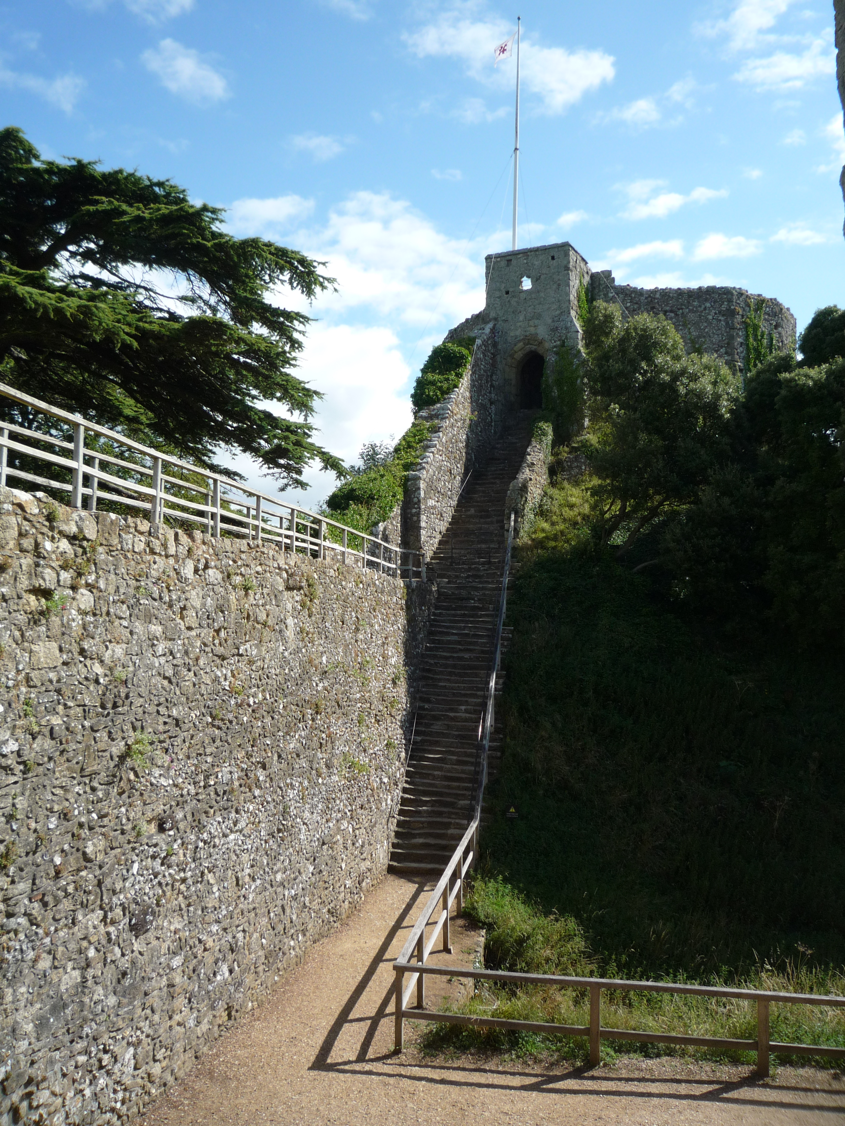 An image of Carisbrooke Castle