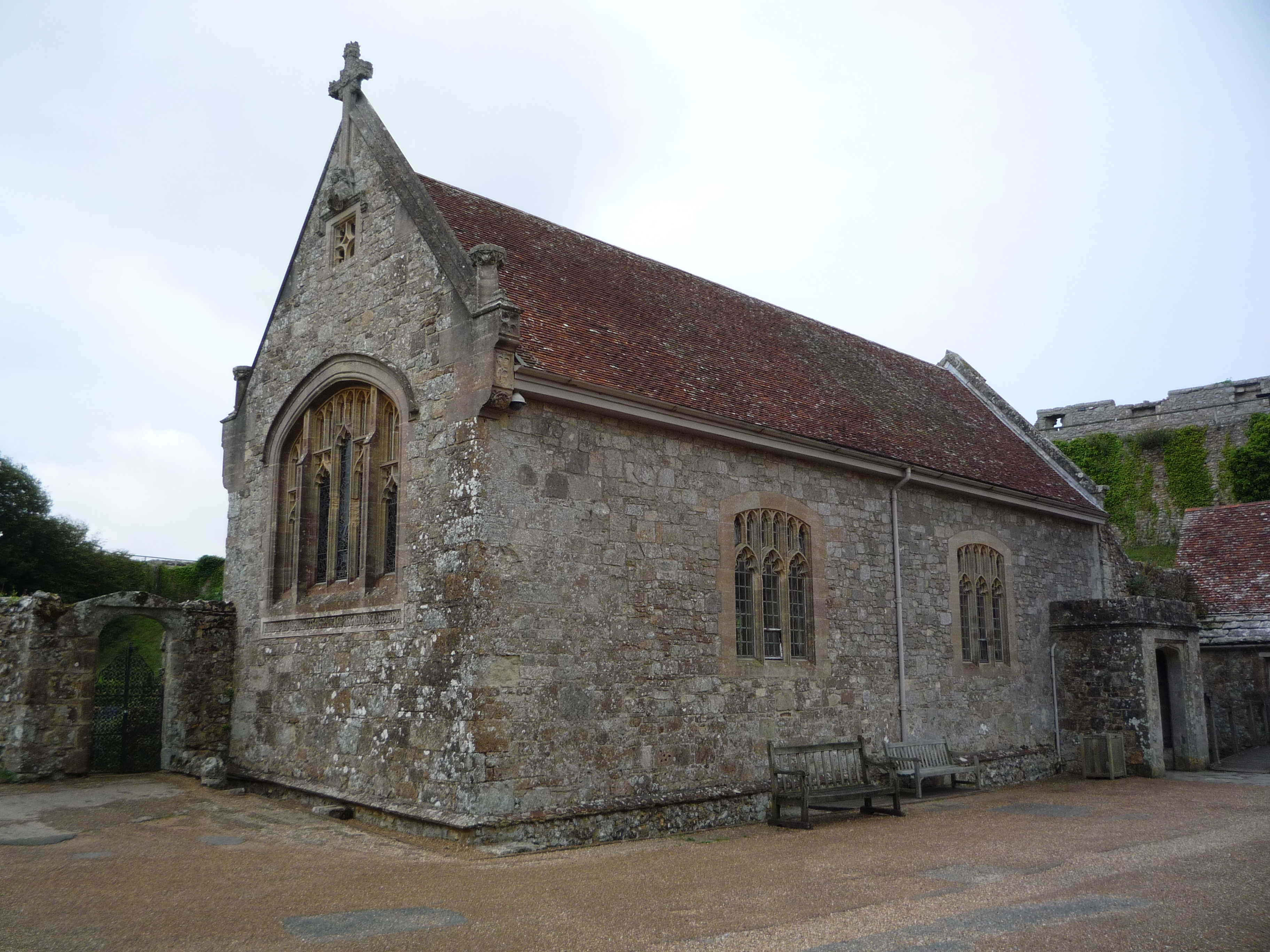 An image of Carisbrooke Castle