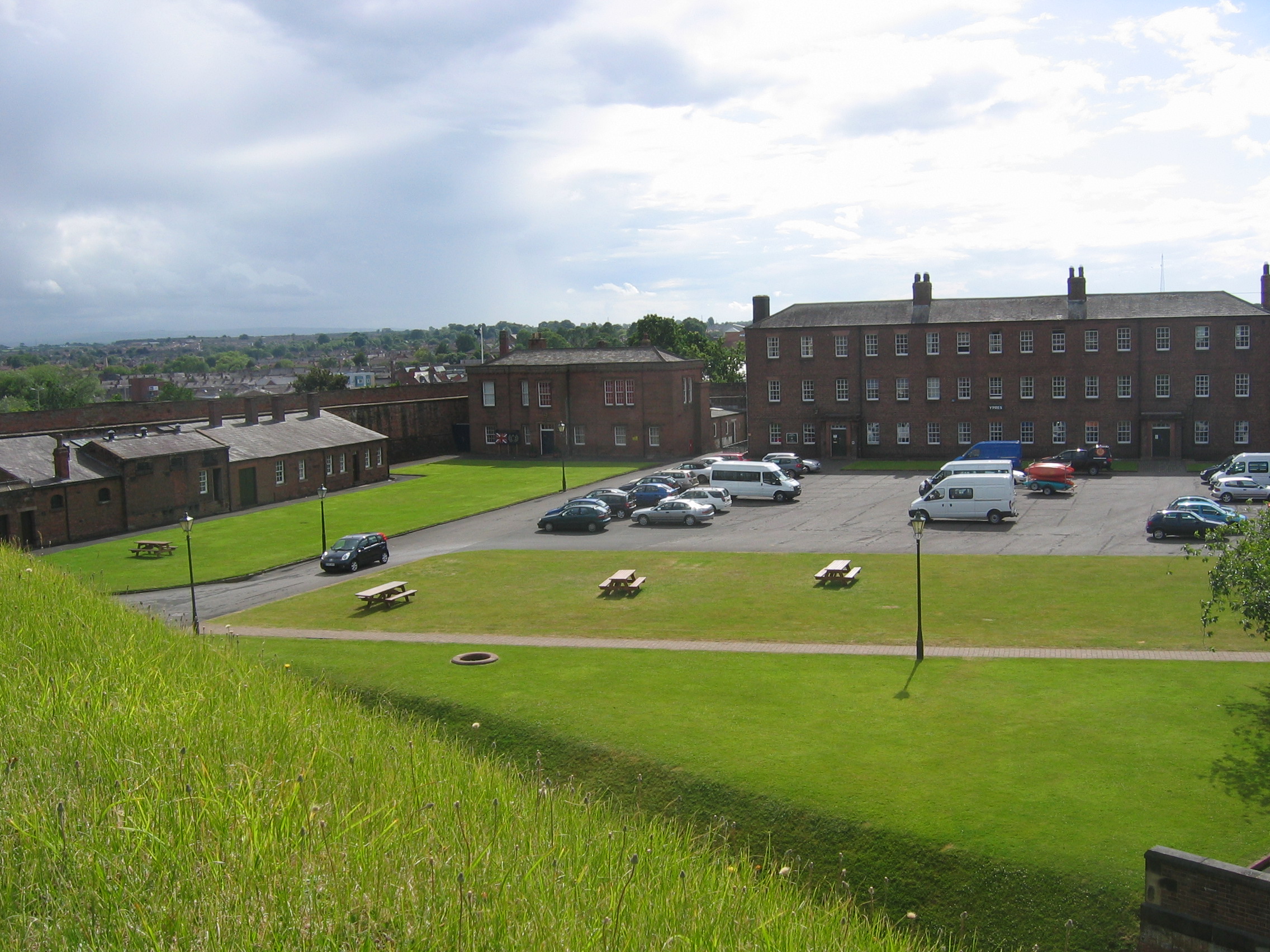 An image of Carlisle Castle