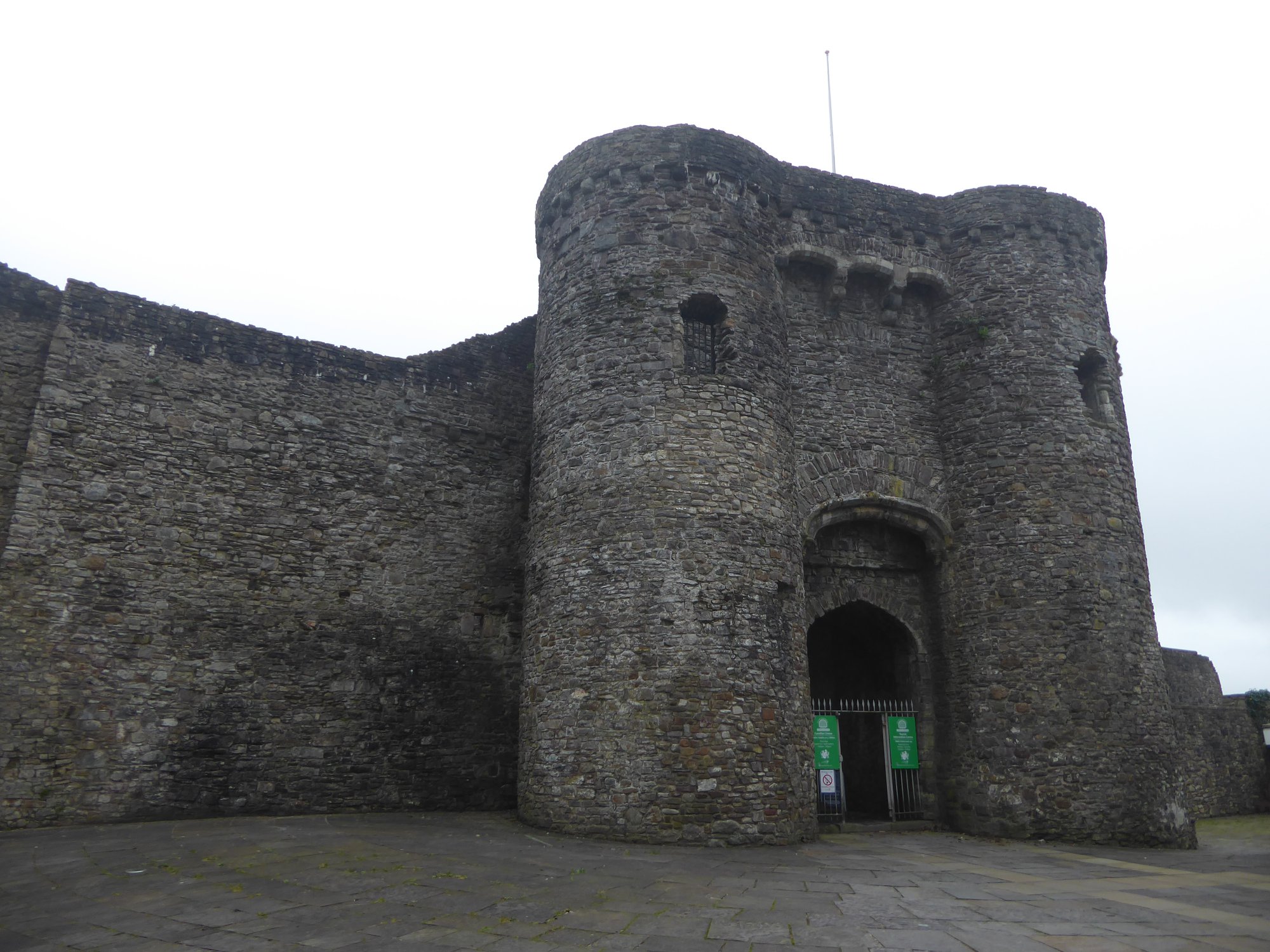 An image of Carmarthen Castle