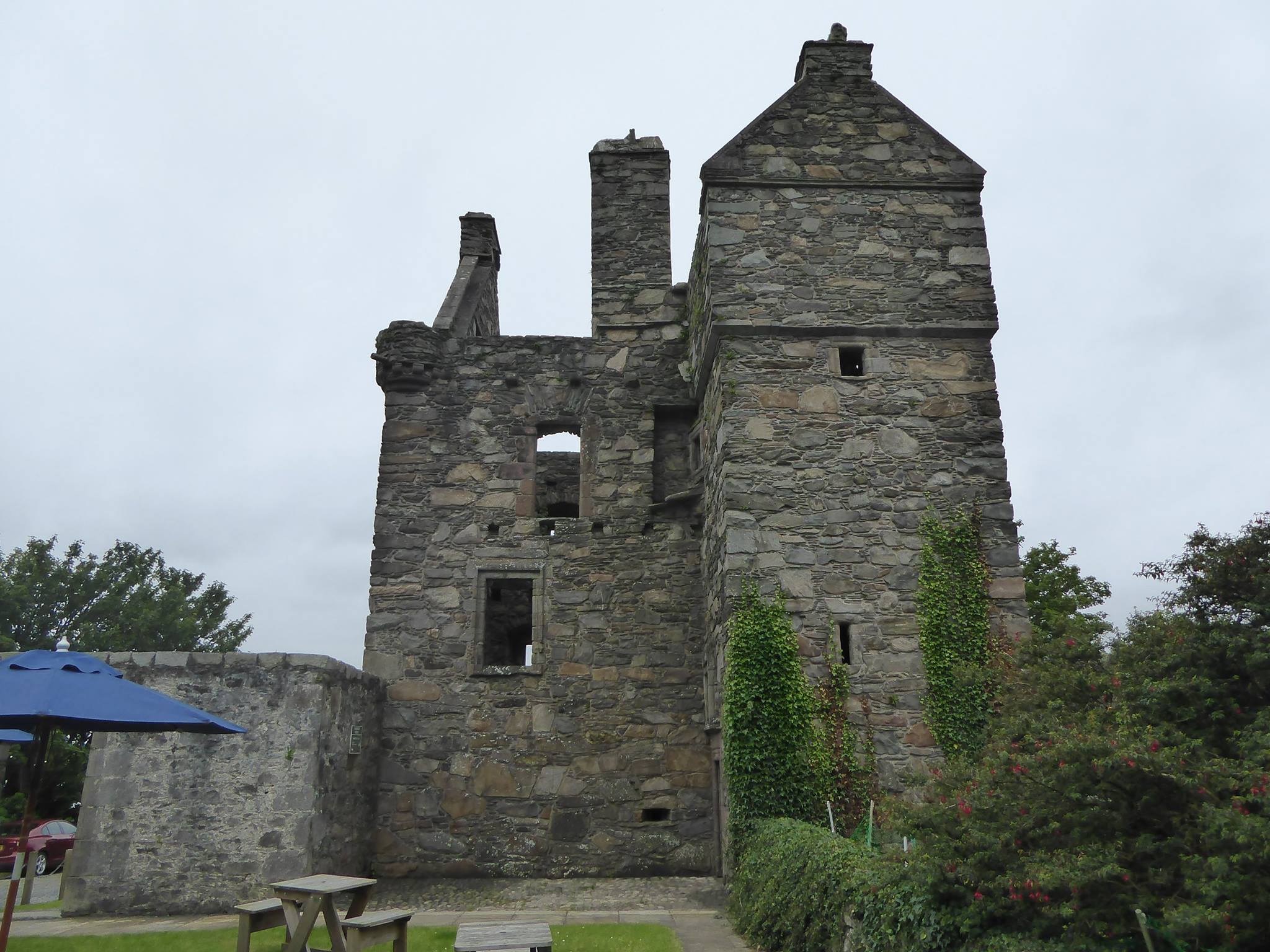 An image of Carsluith Castle