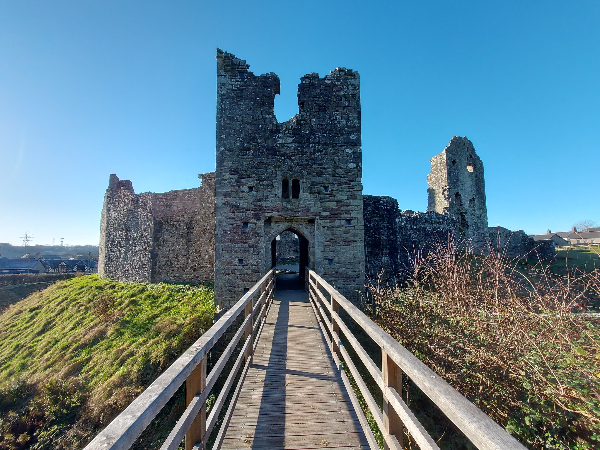 An image of Coity Castle