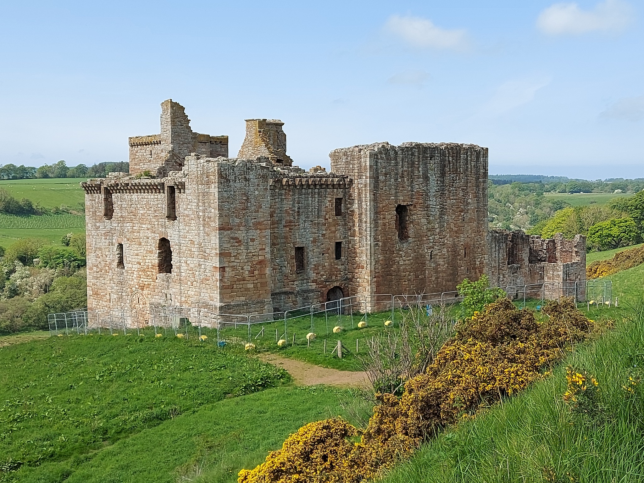 An image of Crichton Castle