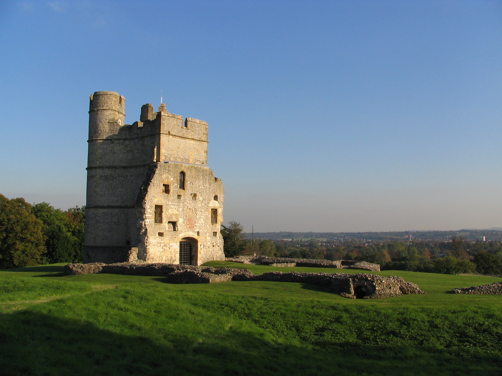 An image of Donnington Castle