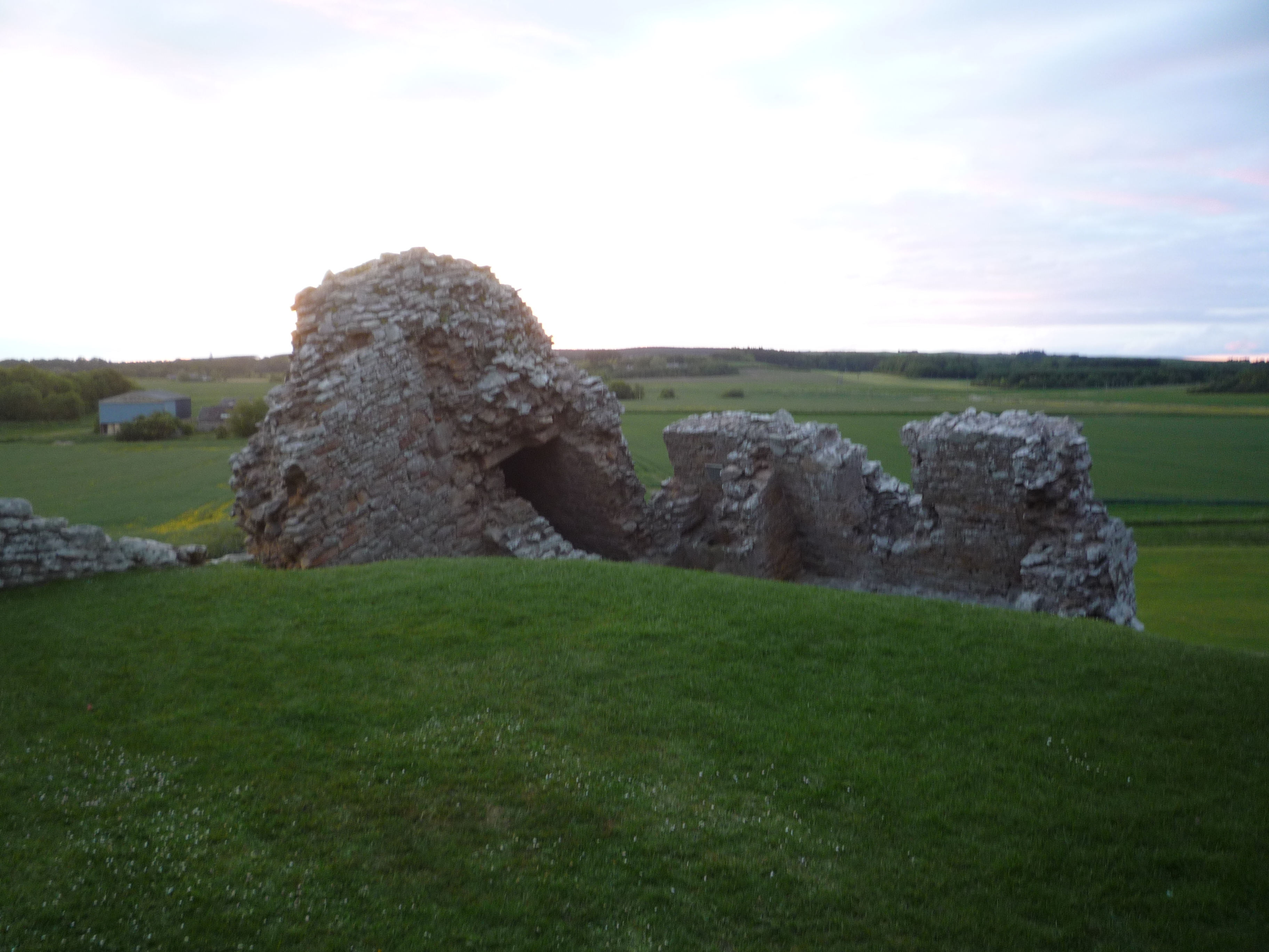An image of Duffus Castle