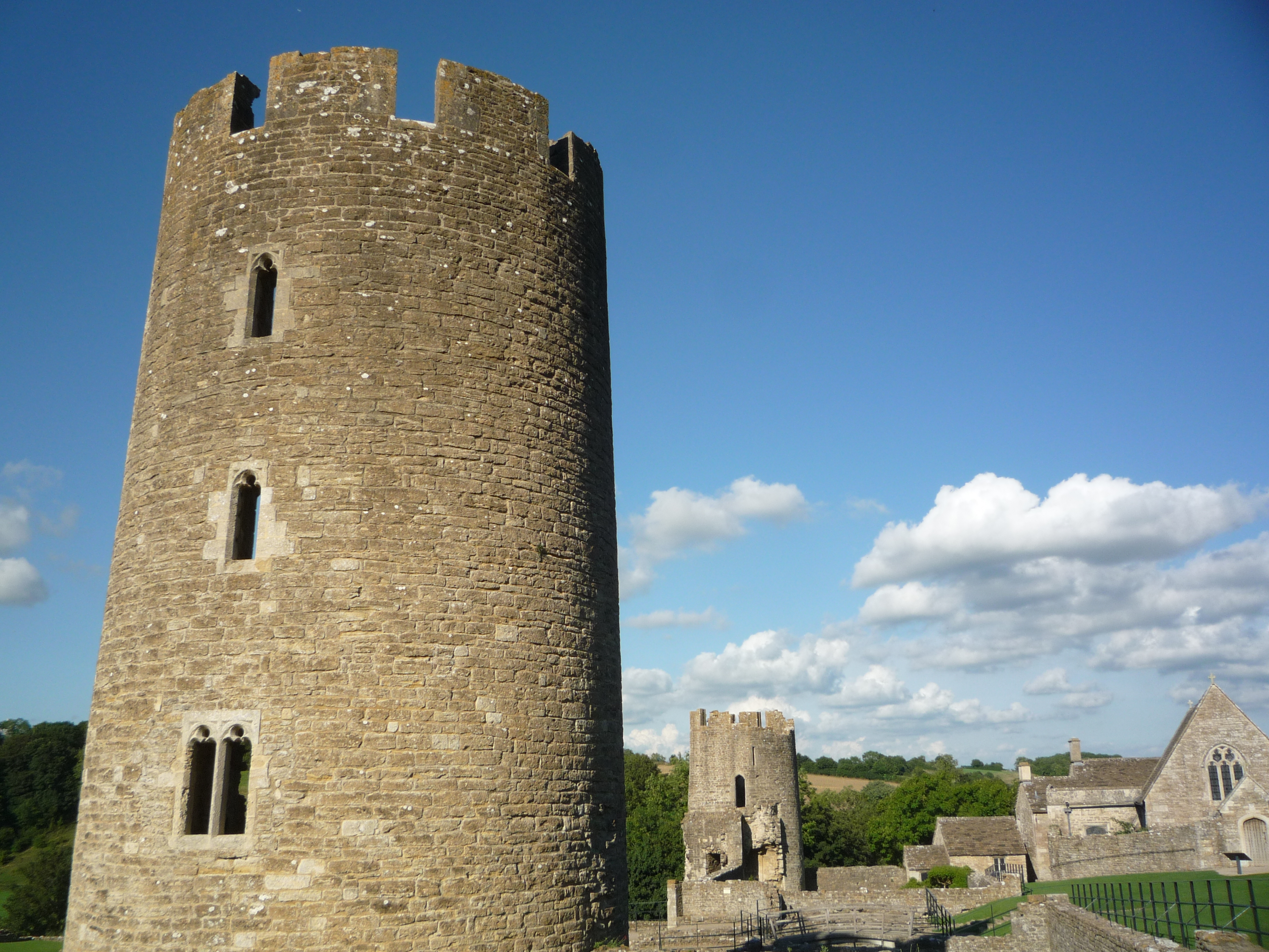 An image of Farleigh-Hungerford Castle