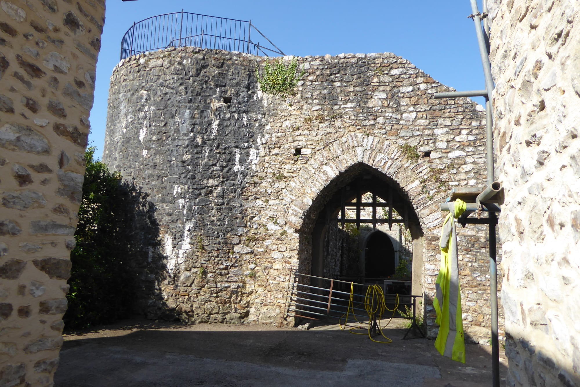 An image of Hemyock Castle