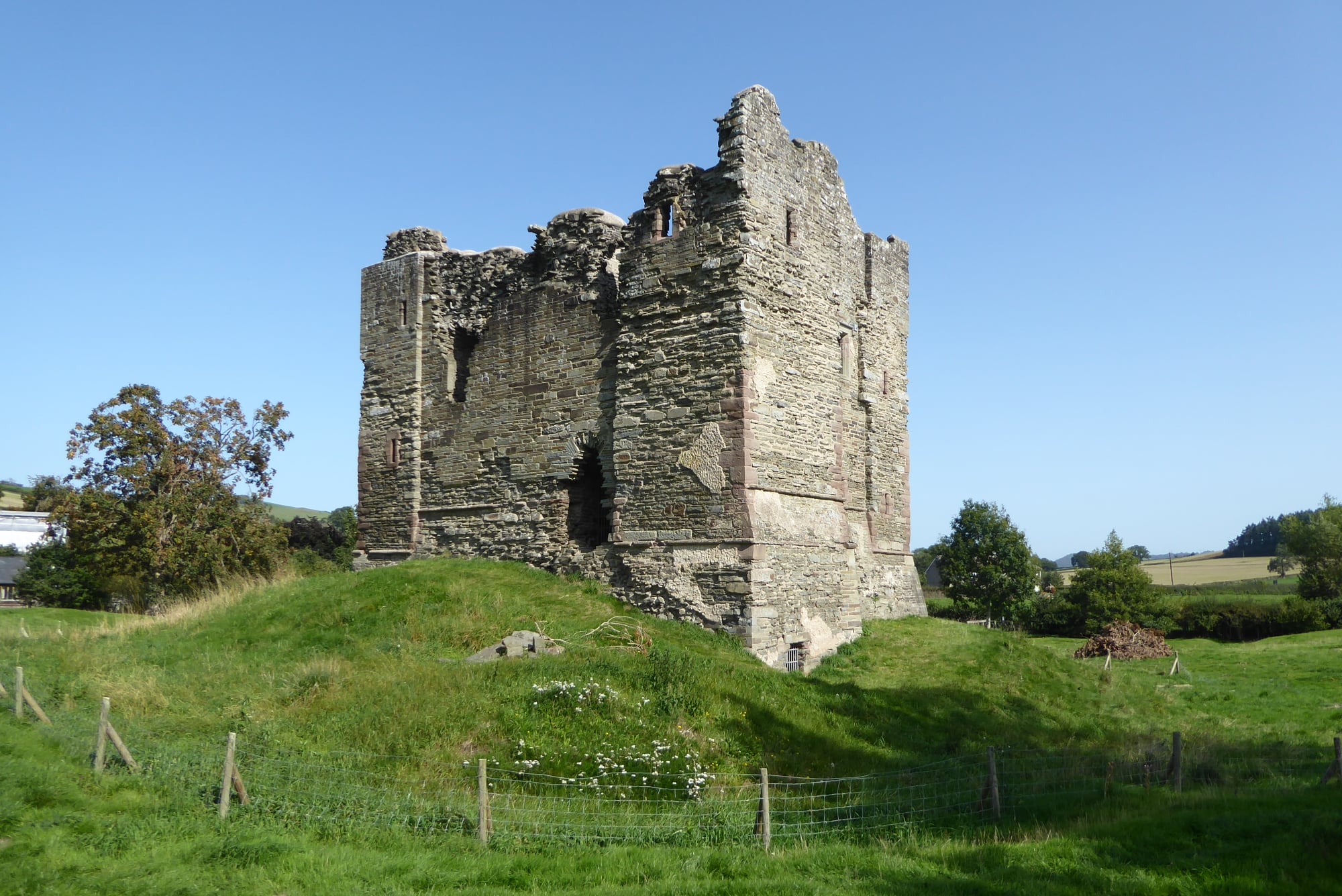 An image of Hopton Castle