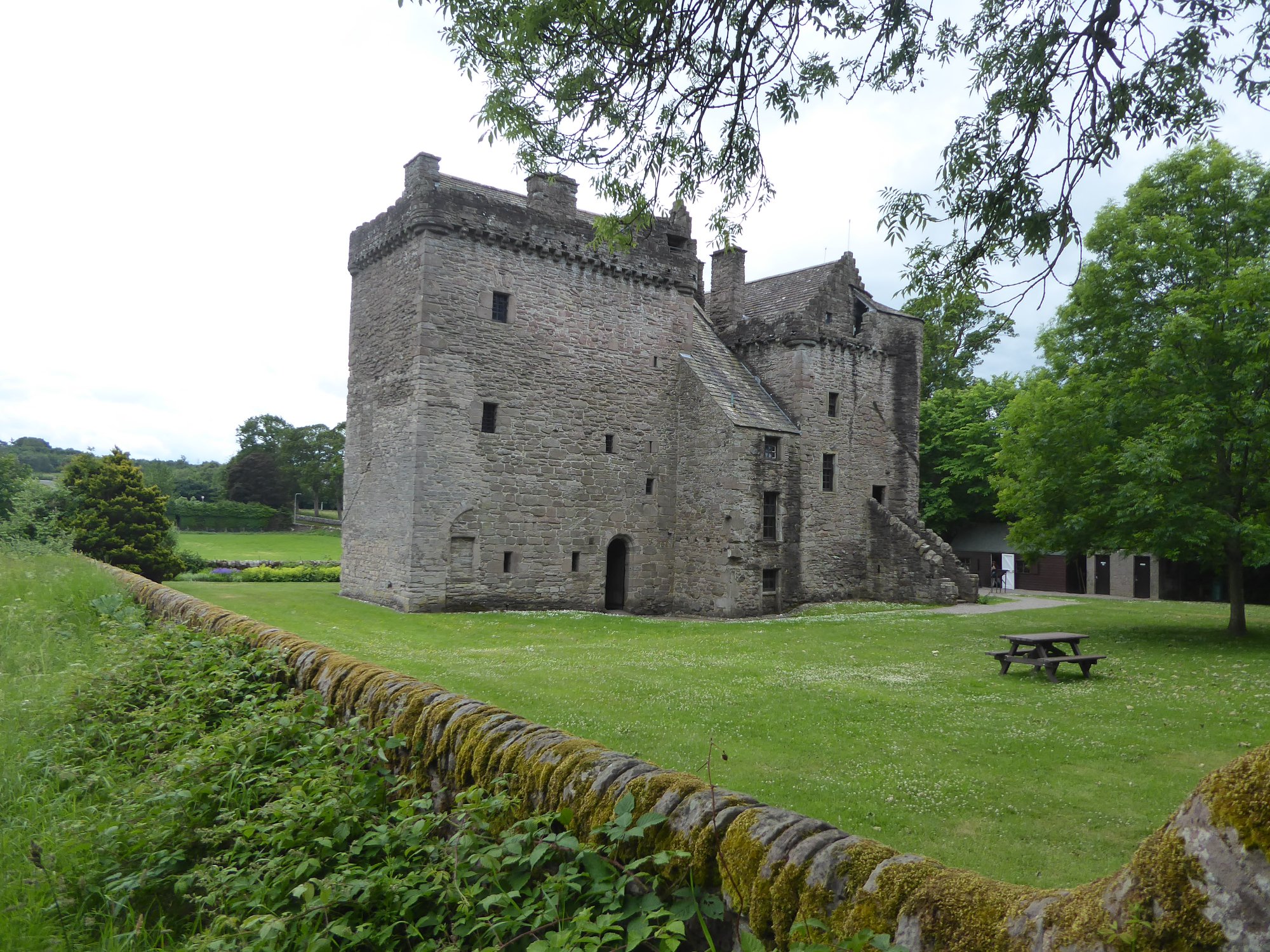 An image of Huntingtower Castle