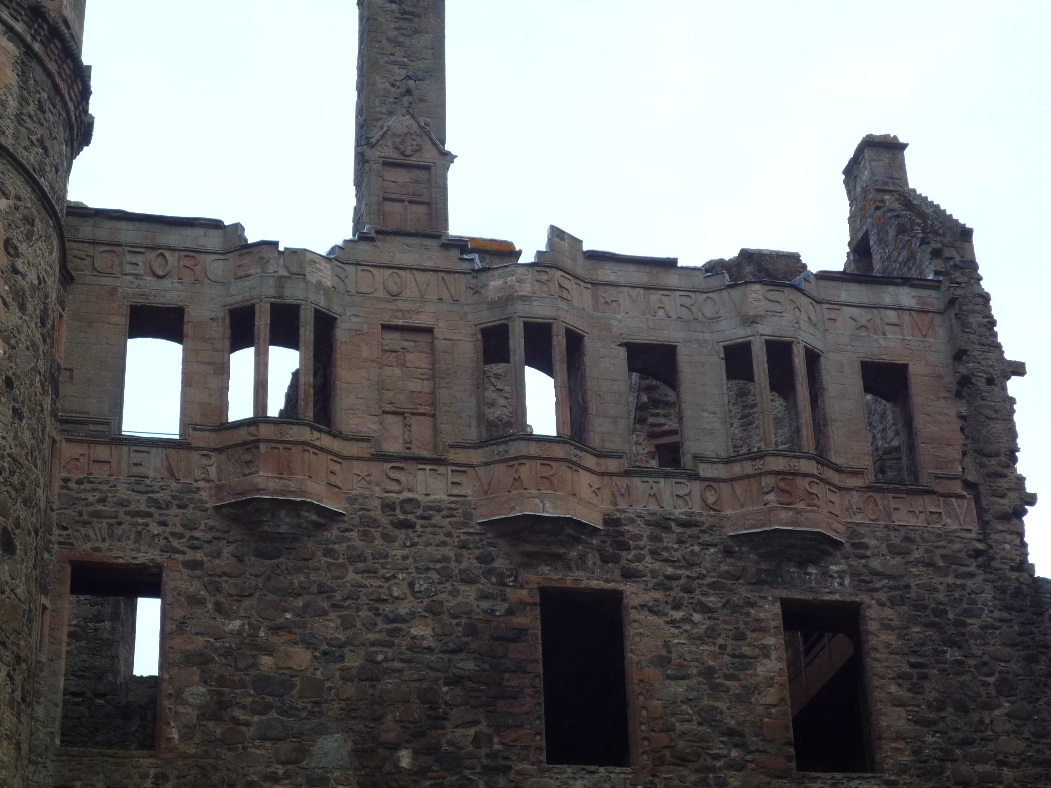 An image of Huntly Castle