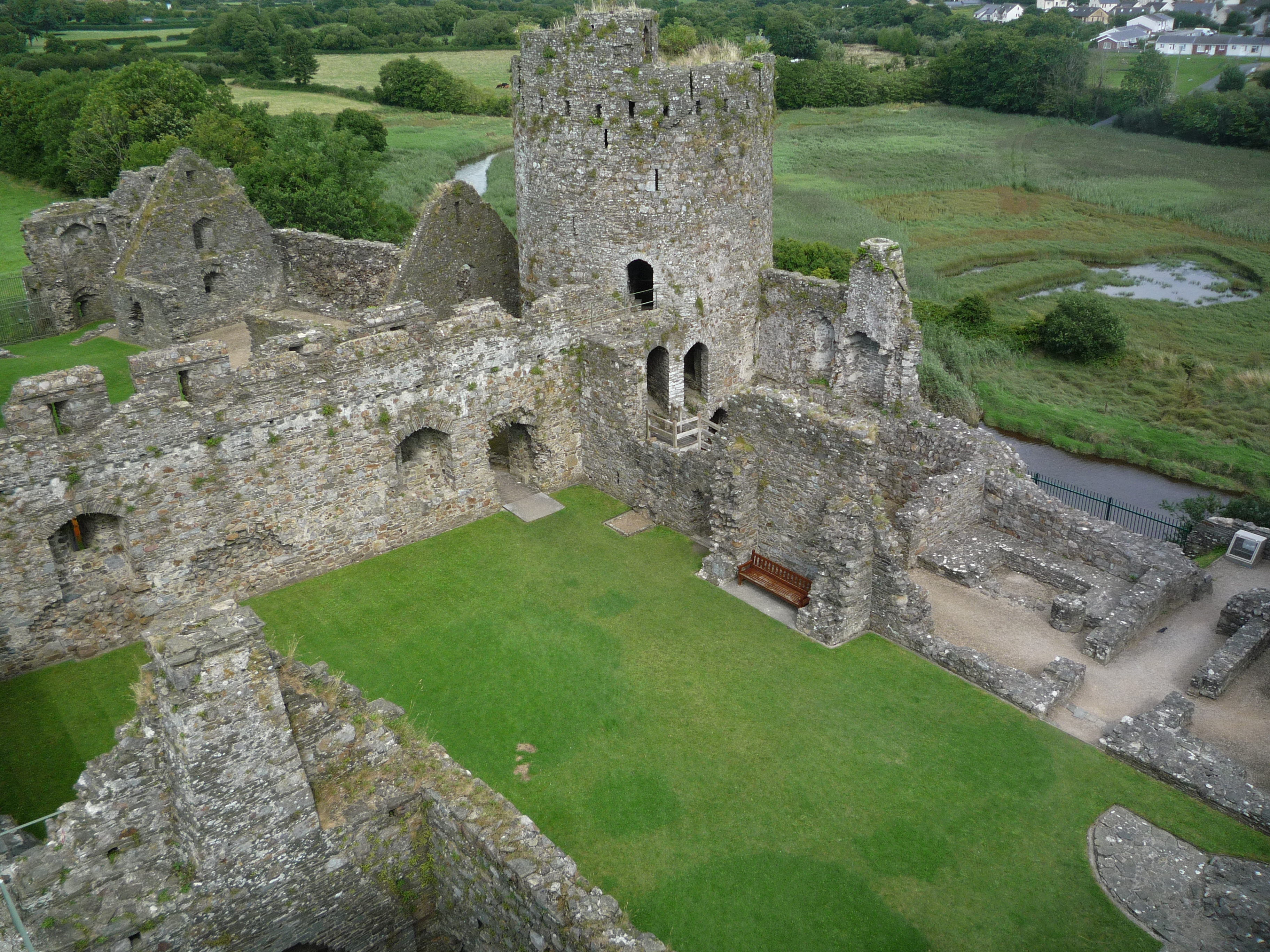 An image of Kidwelly Castle