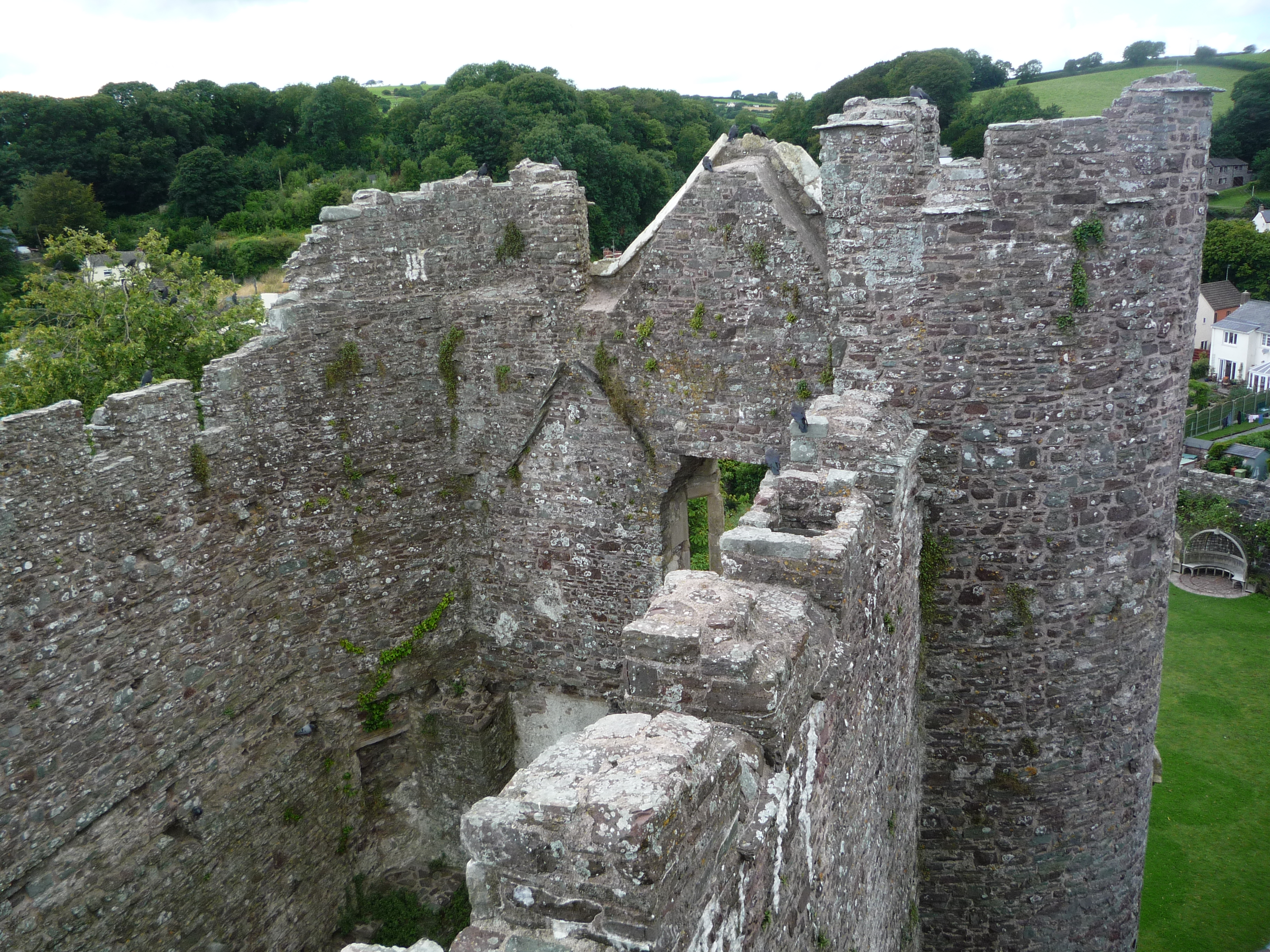 An image of Laugharne Castle