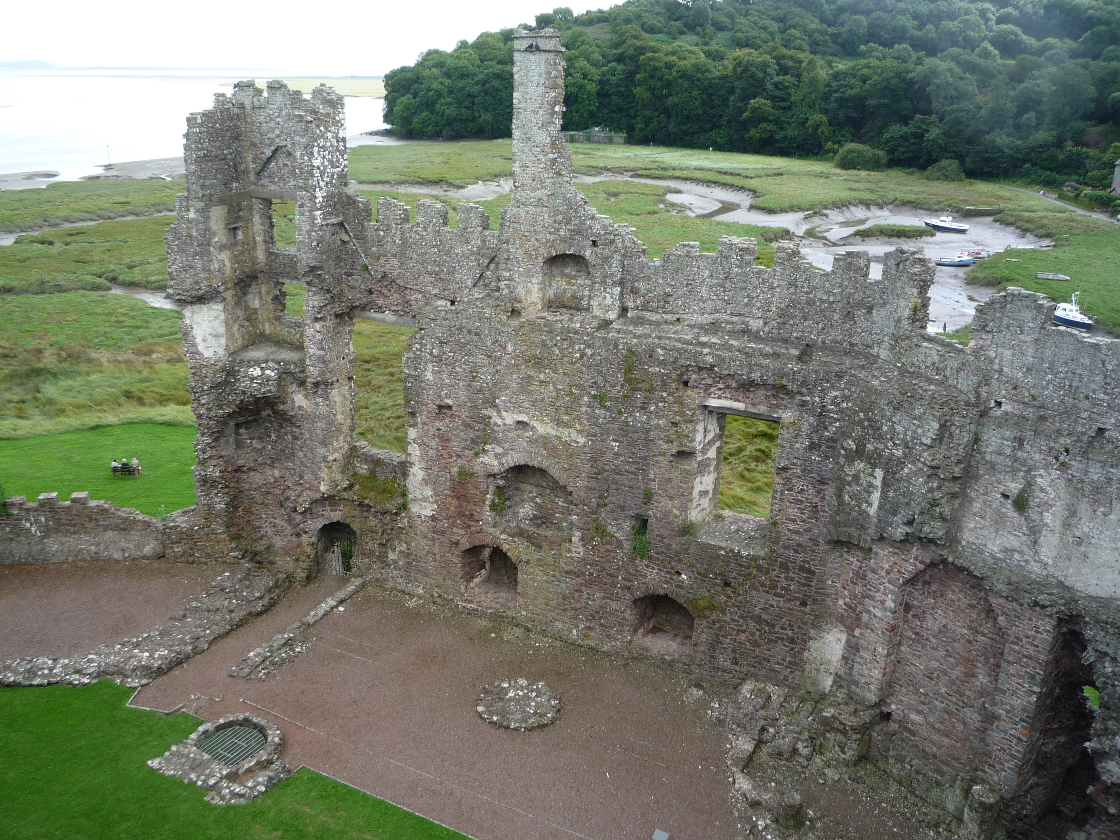 An image of Laugharne Castle