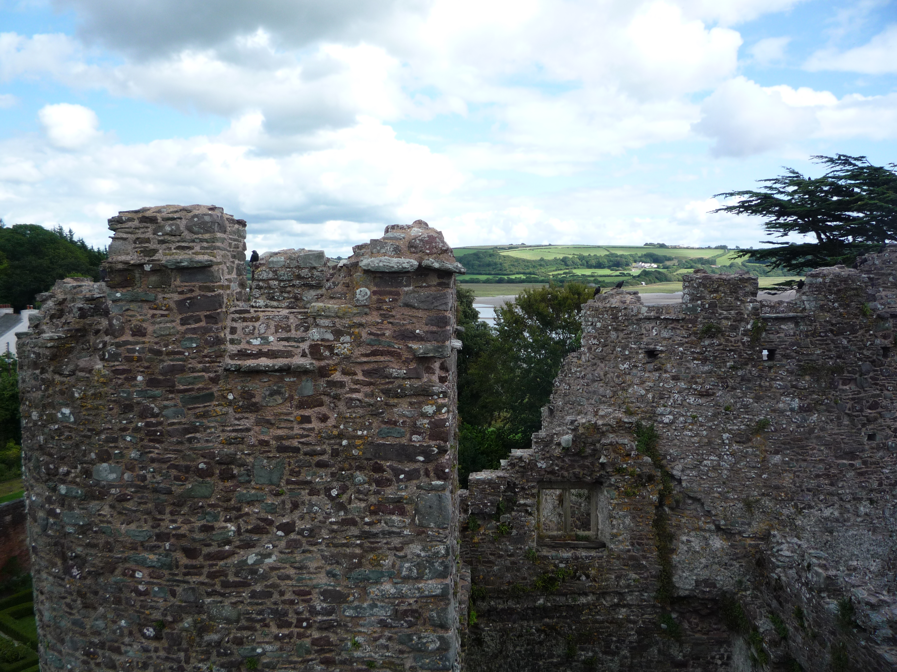 An image of Laugharne Castle