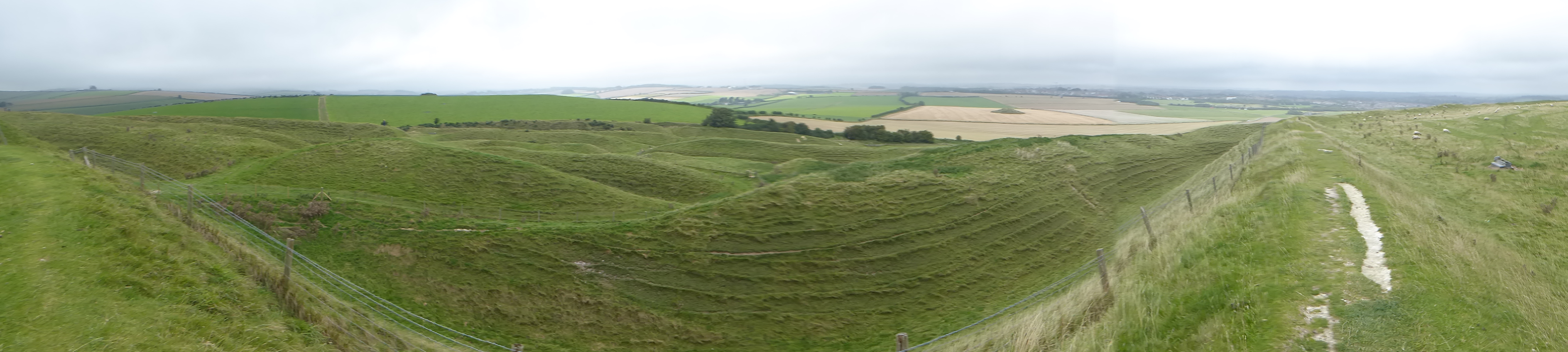 An image of Maiden Castle