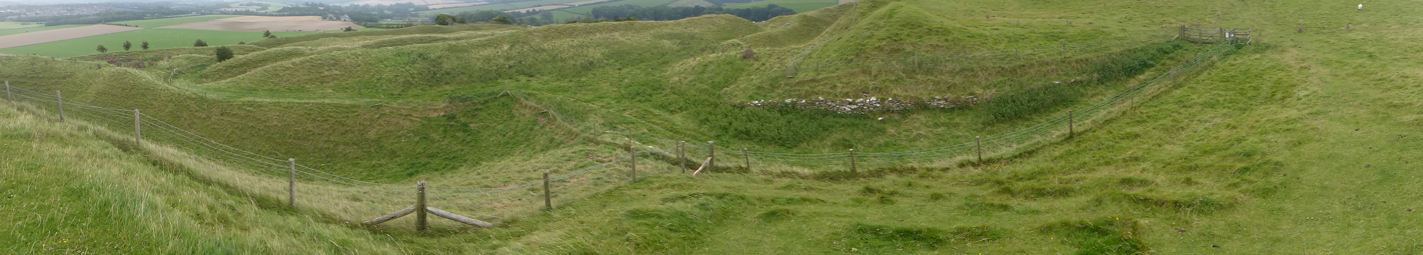 An image of Maiden Castle