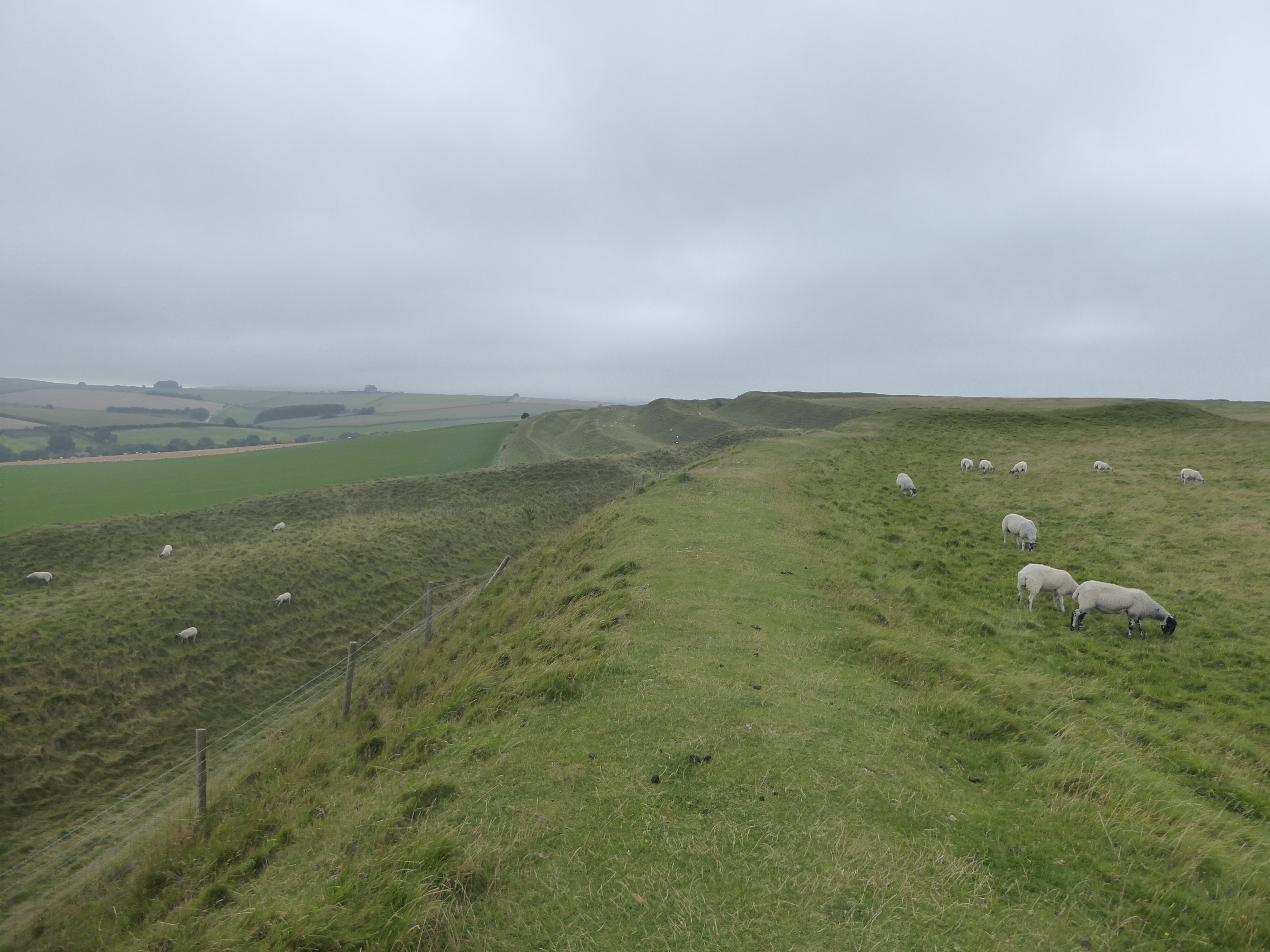 An image of Maiden Castle