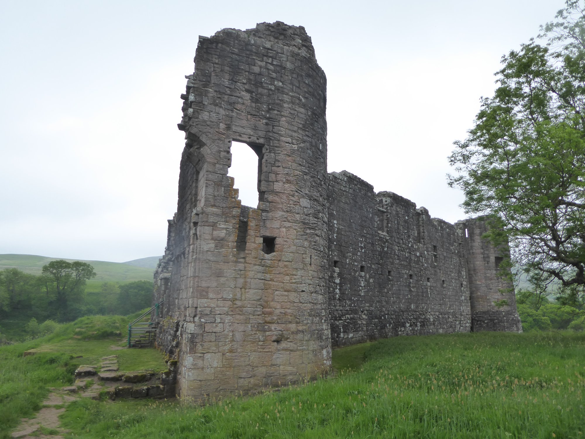 An image of Morton Castle