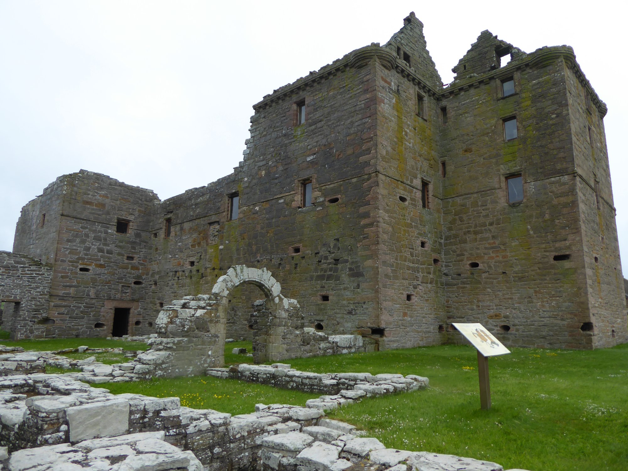 An image of Noltland Castle