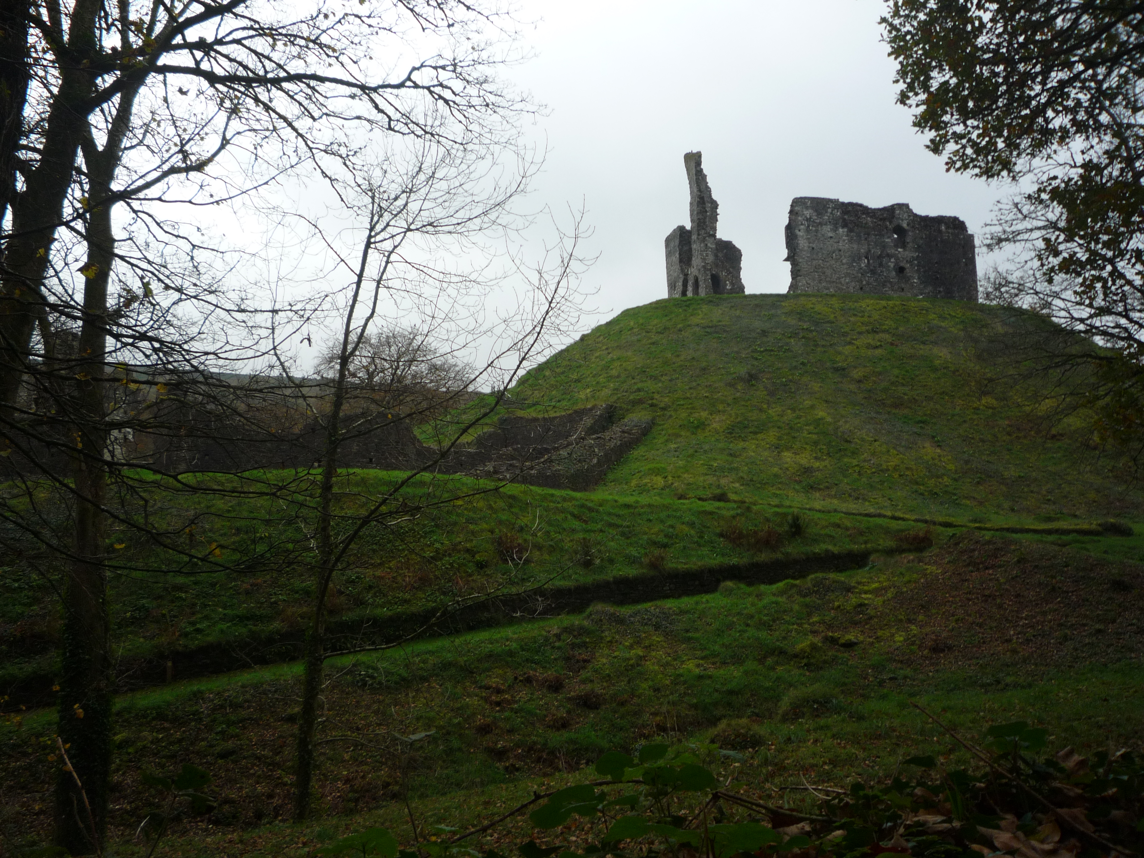 An image of Okehampton Castle