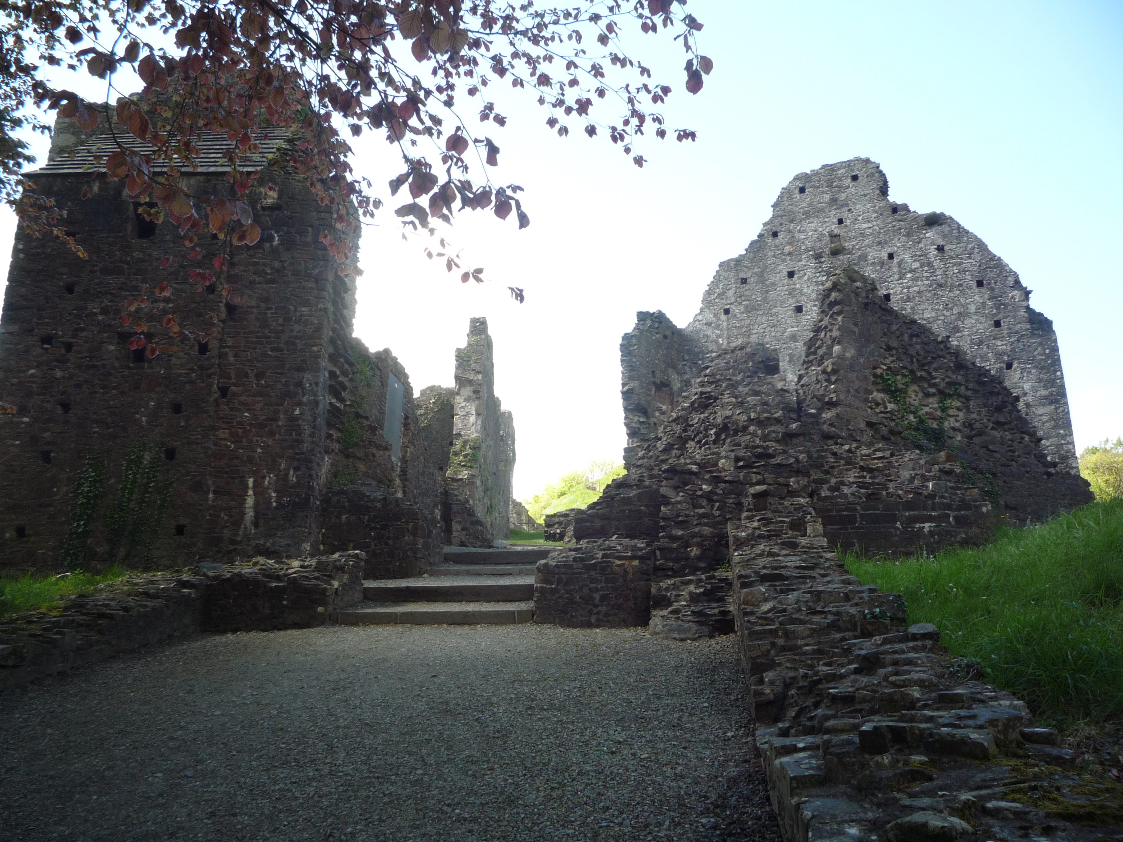 An image of Okehampton Castle