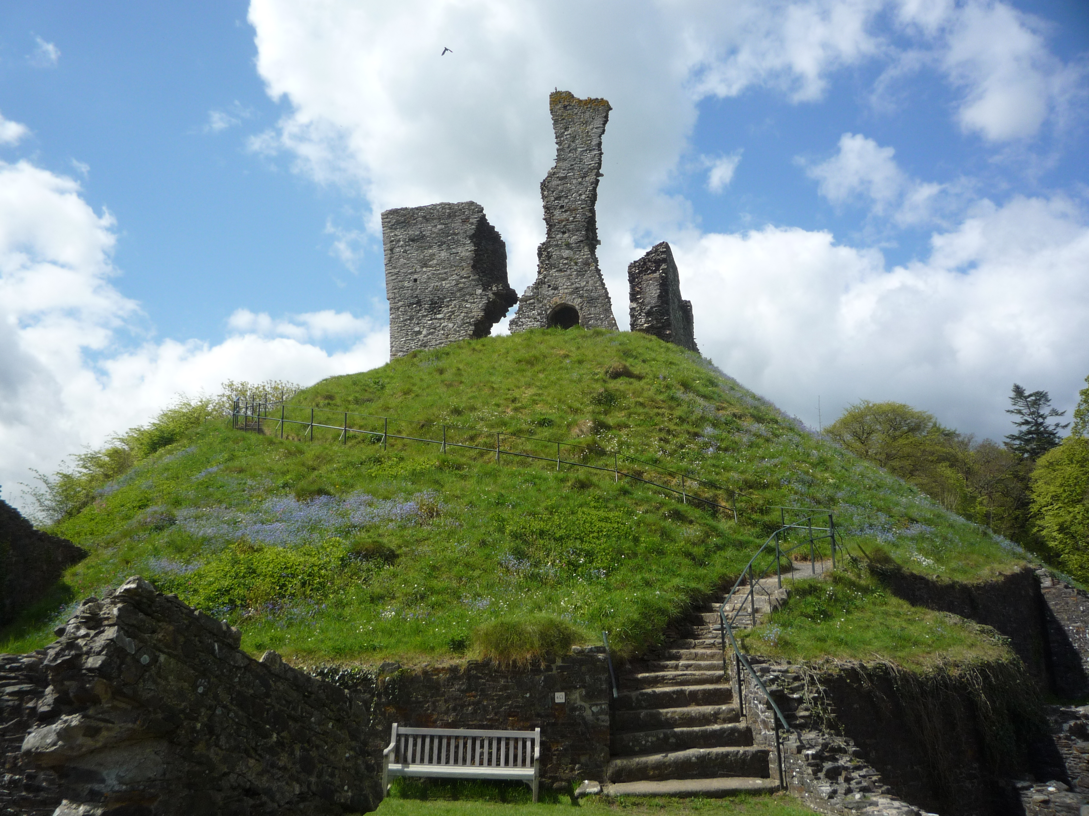 An image of Okehampton Castle