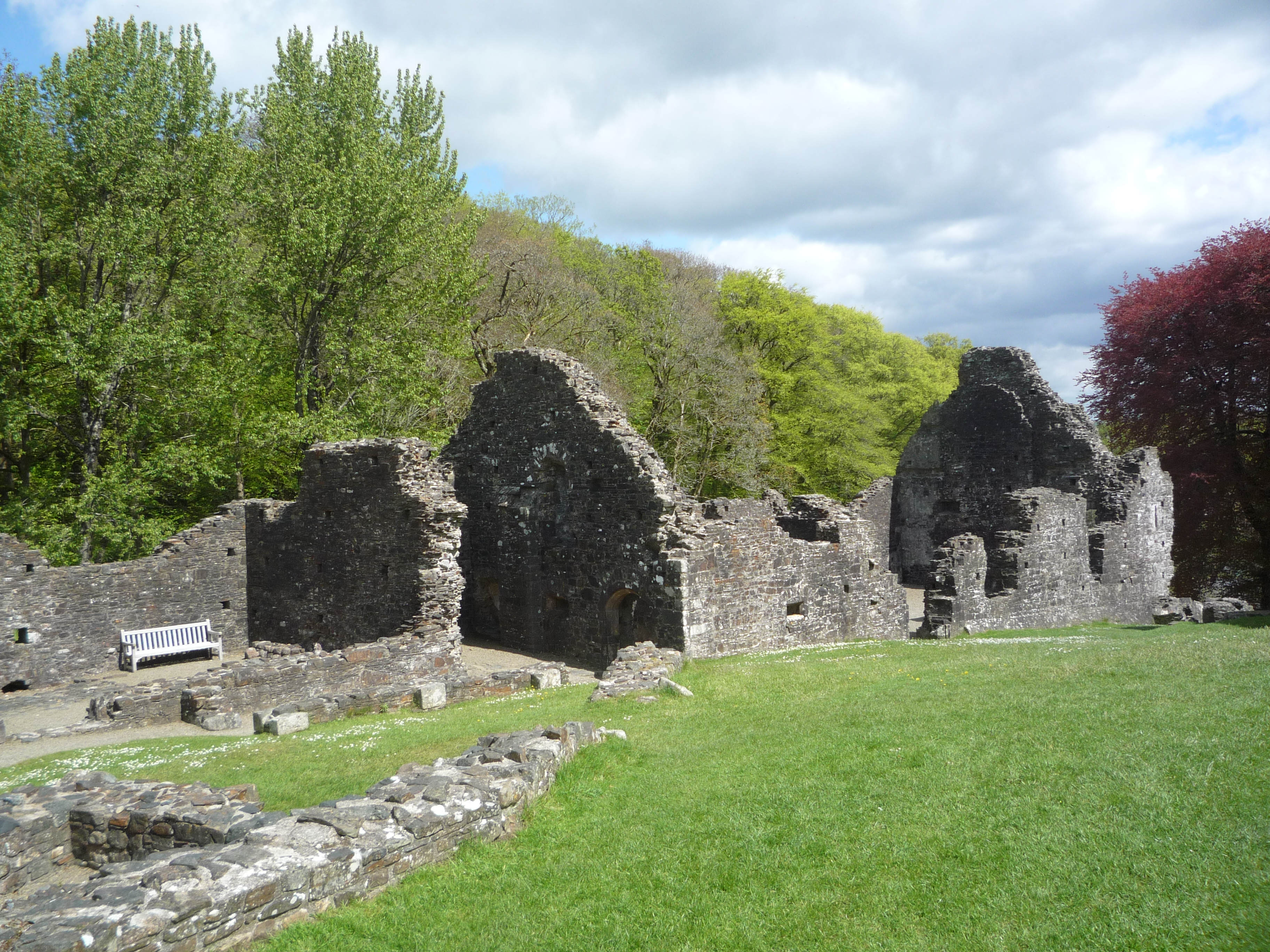 An image of Okehampton Castle