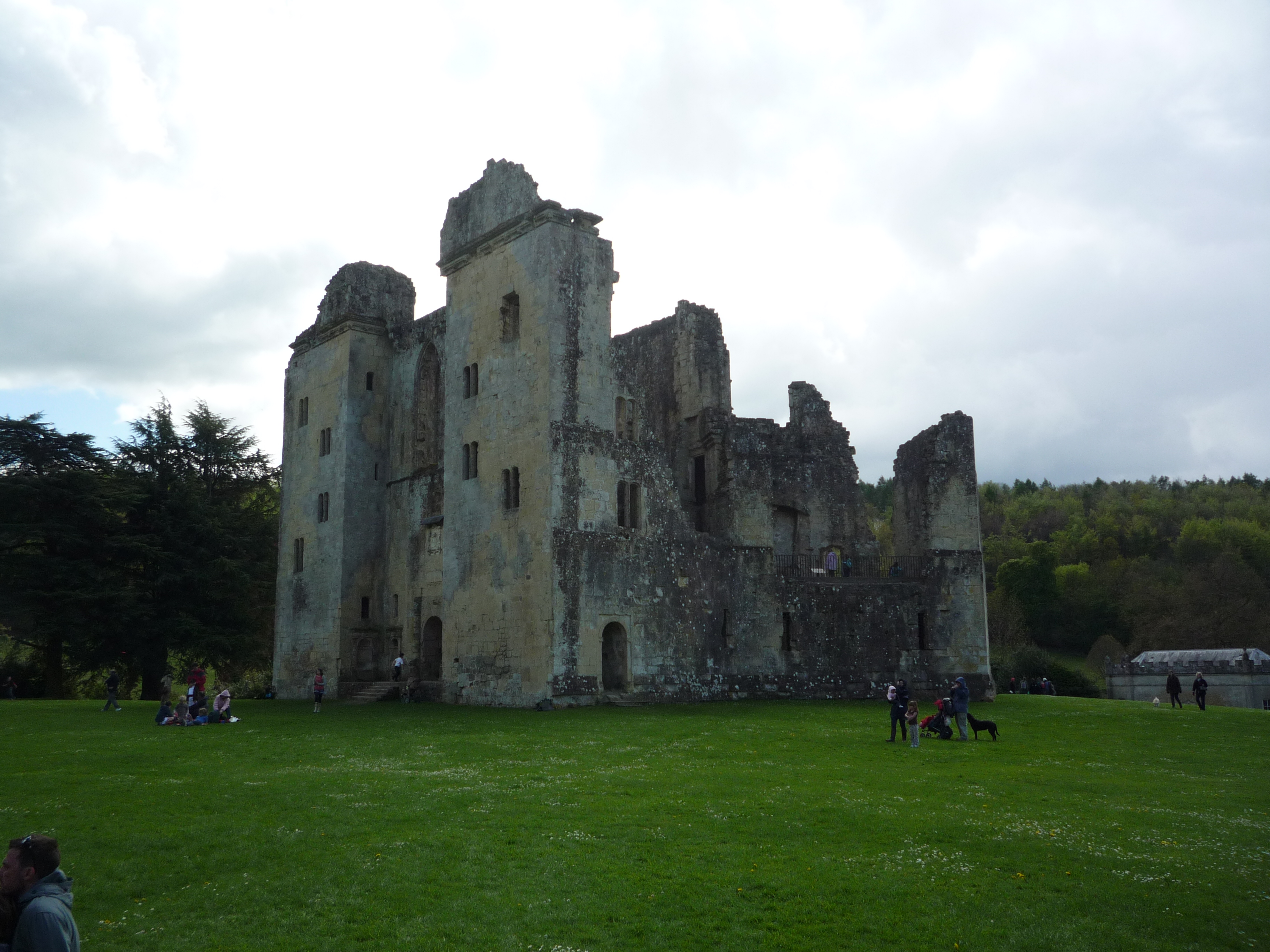 An image of Old Wardour Castle