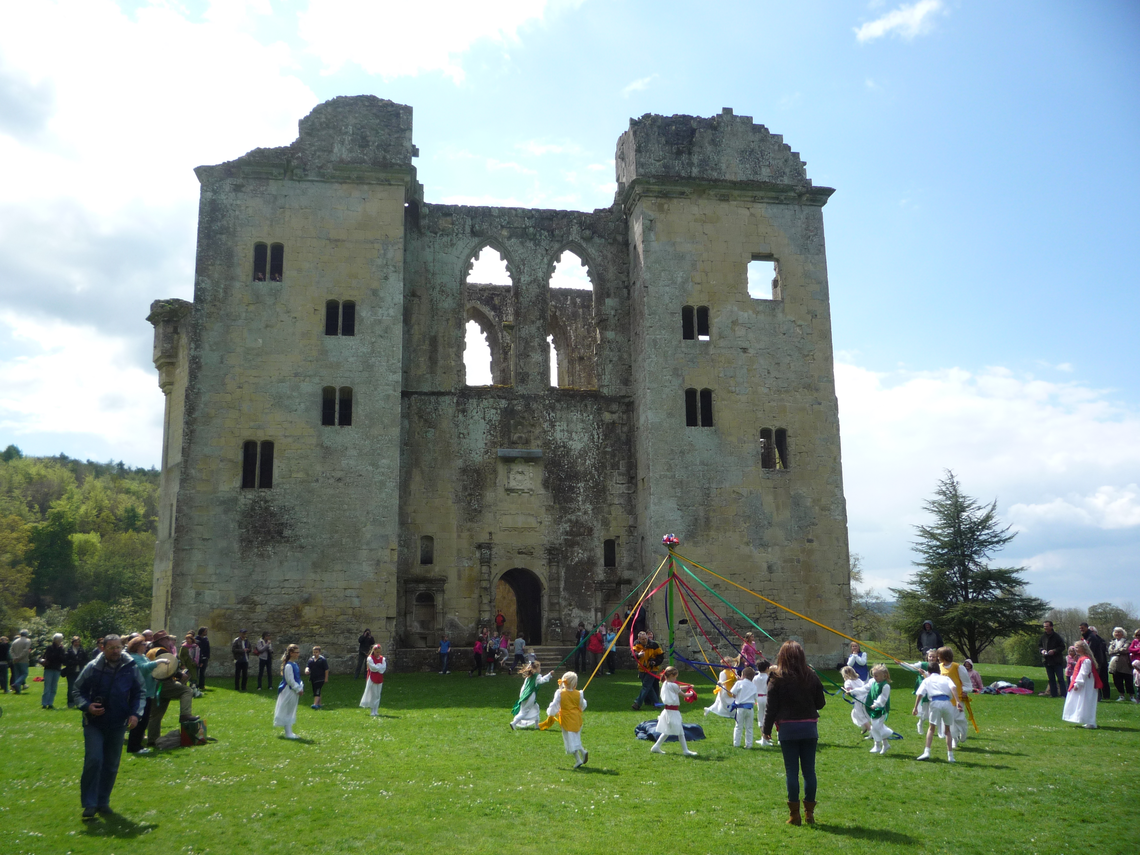 An image of Old Wardour Castle