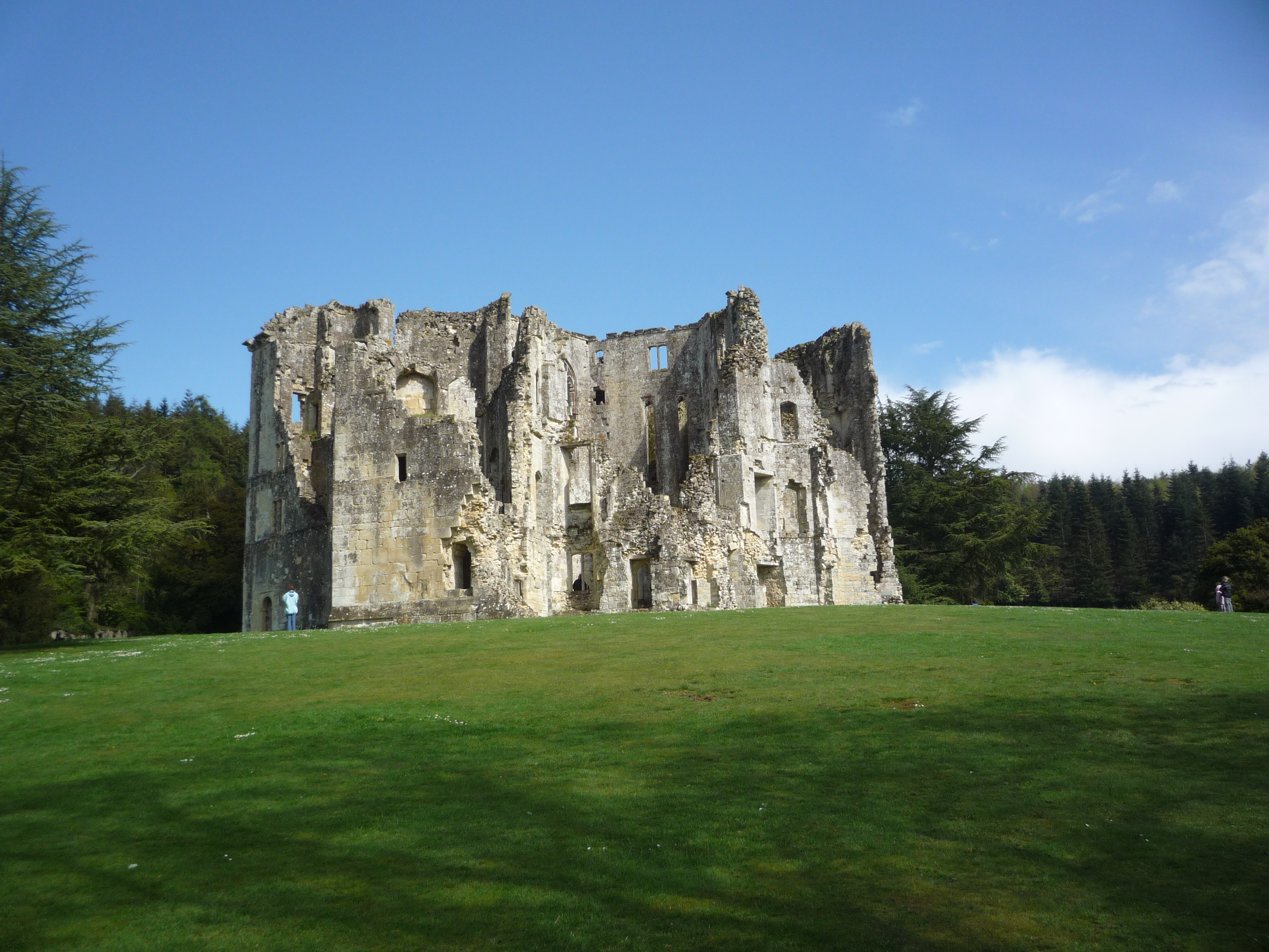 An image of Old Wardour Castle