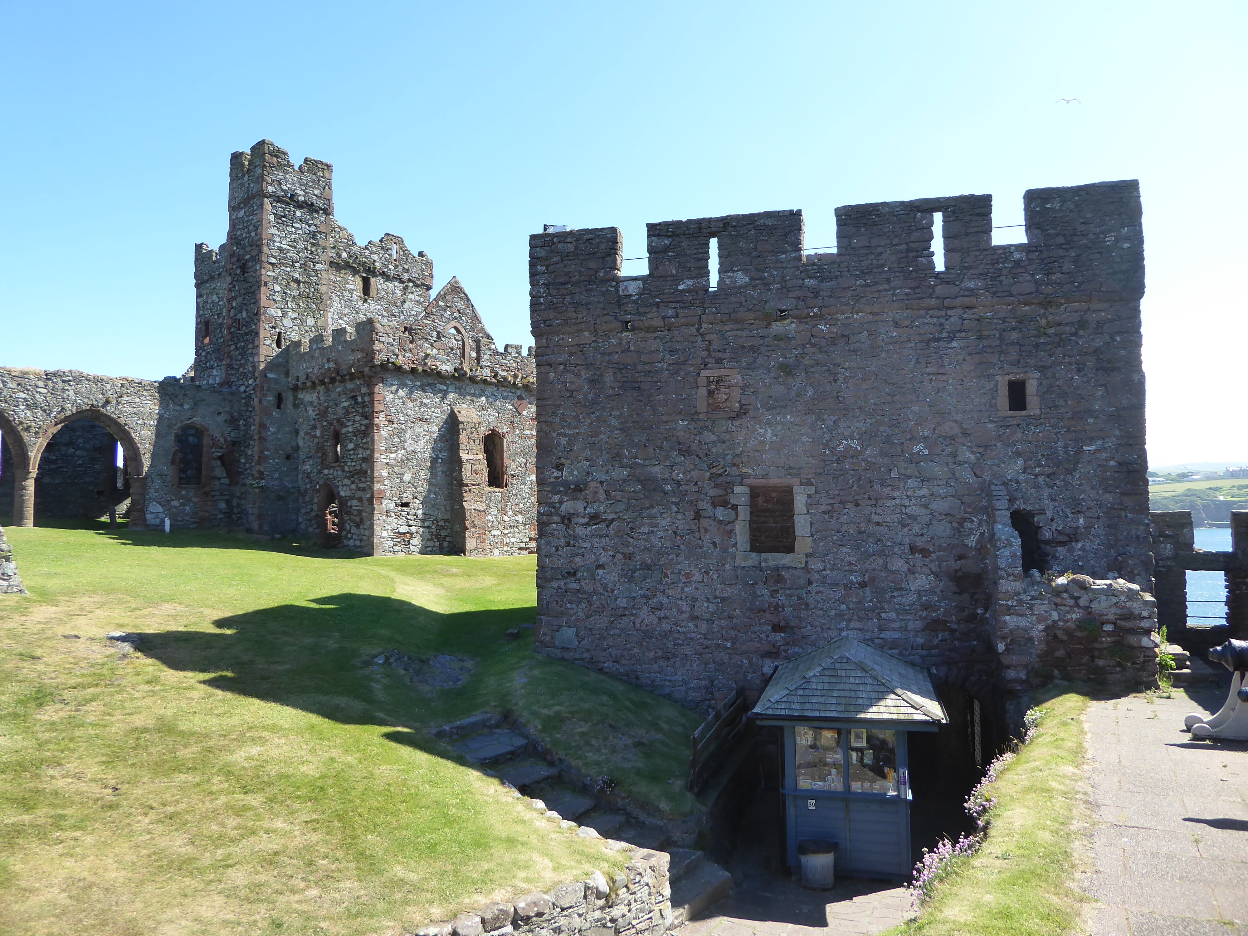 An image of Peel Castle