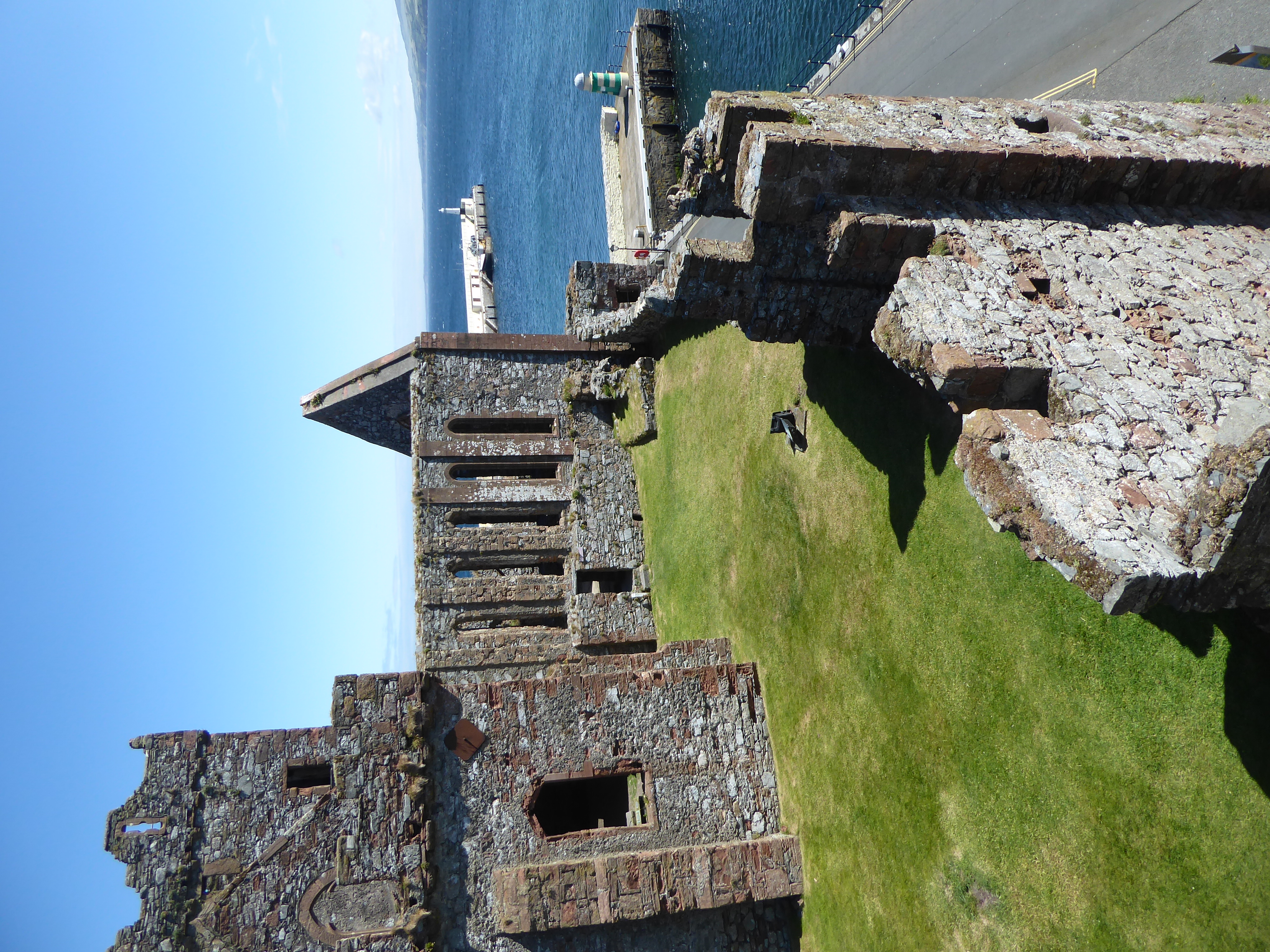 An image of Peel Castle