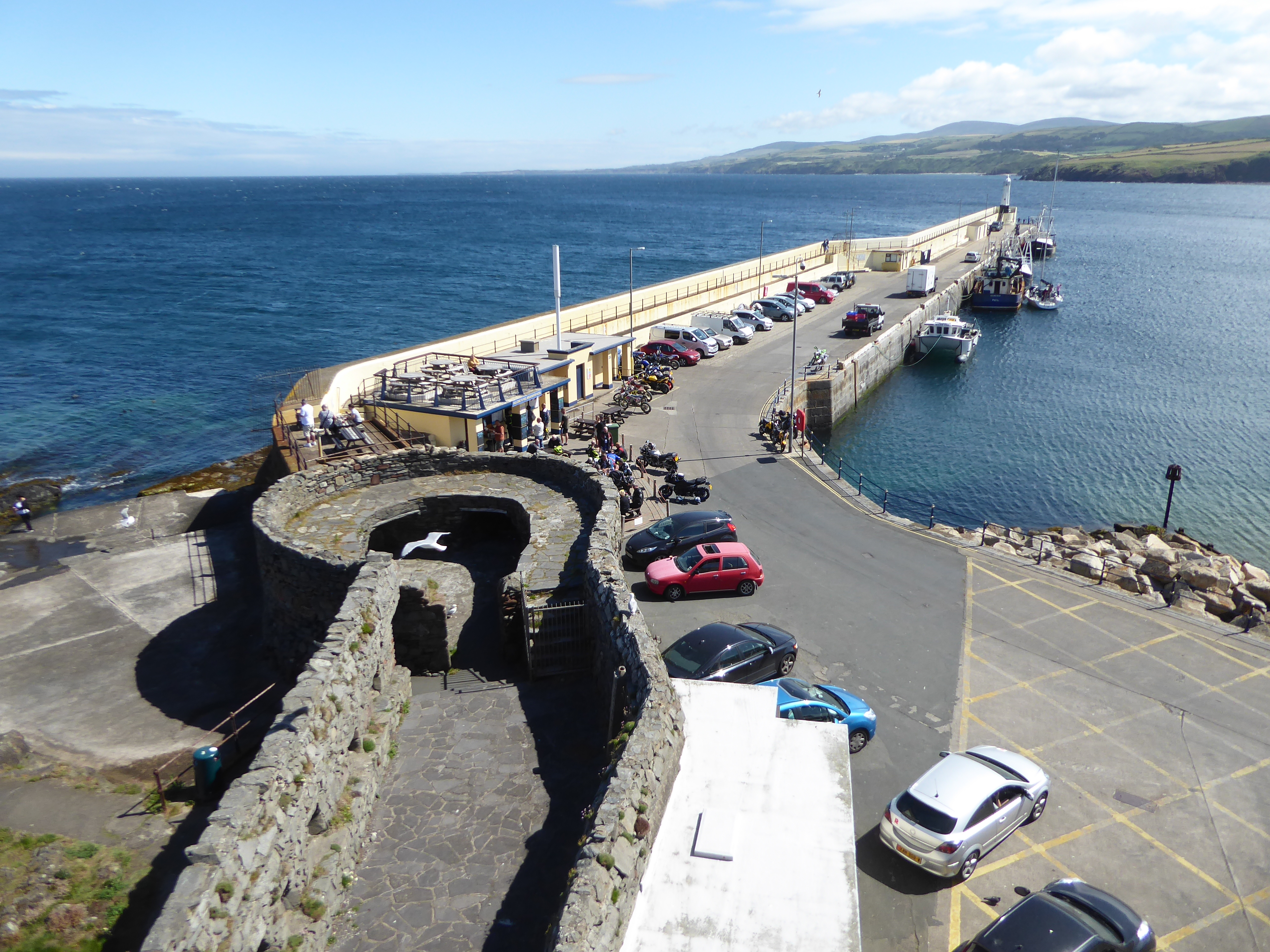 An image of Peel Castle