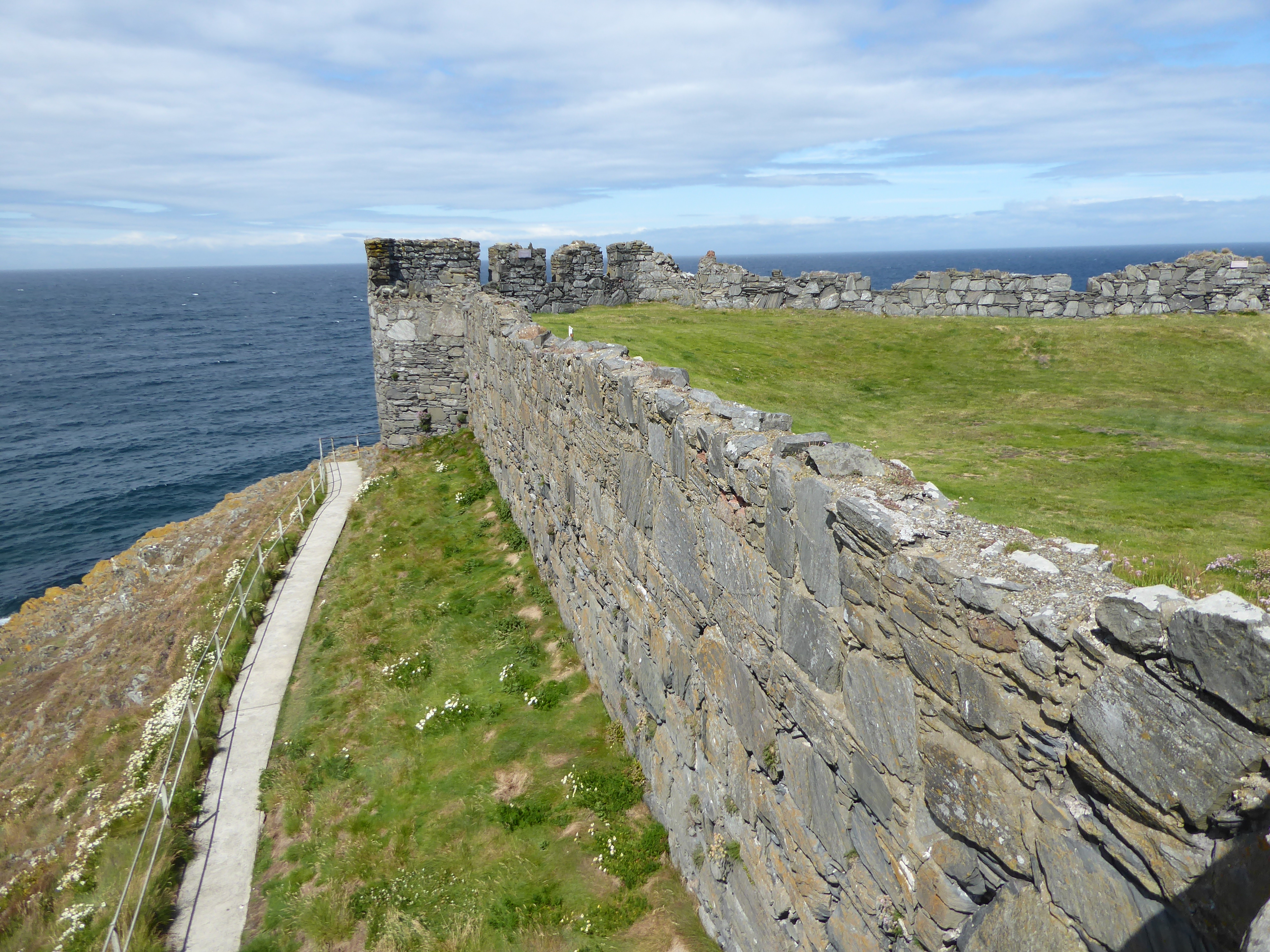 An image of Peel Castle