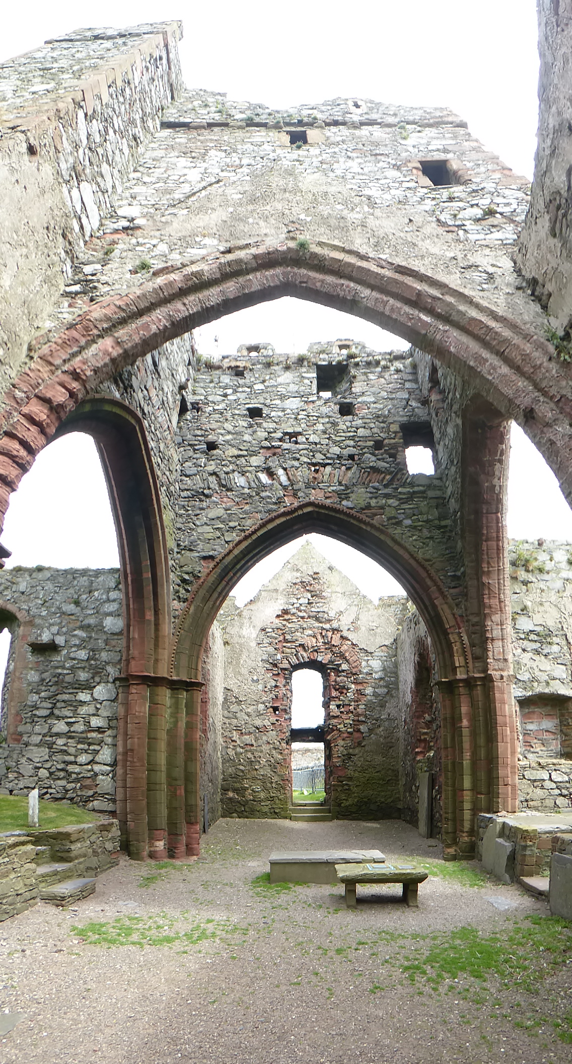 An image of Peel Castle