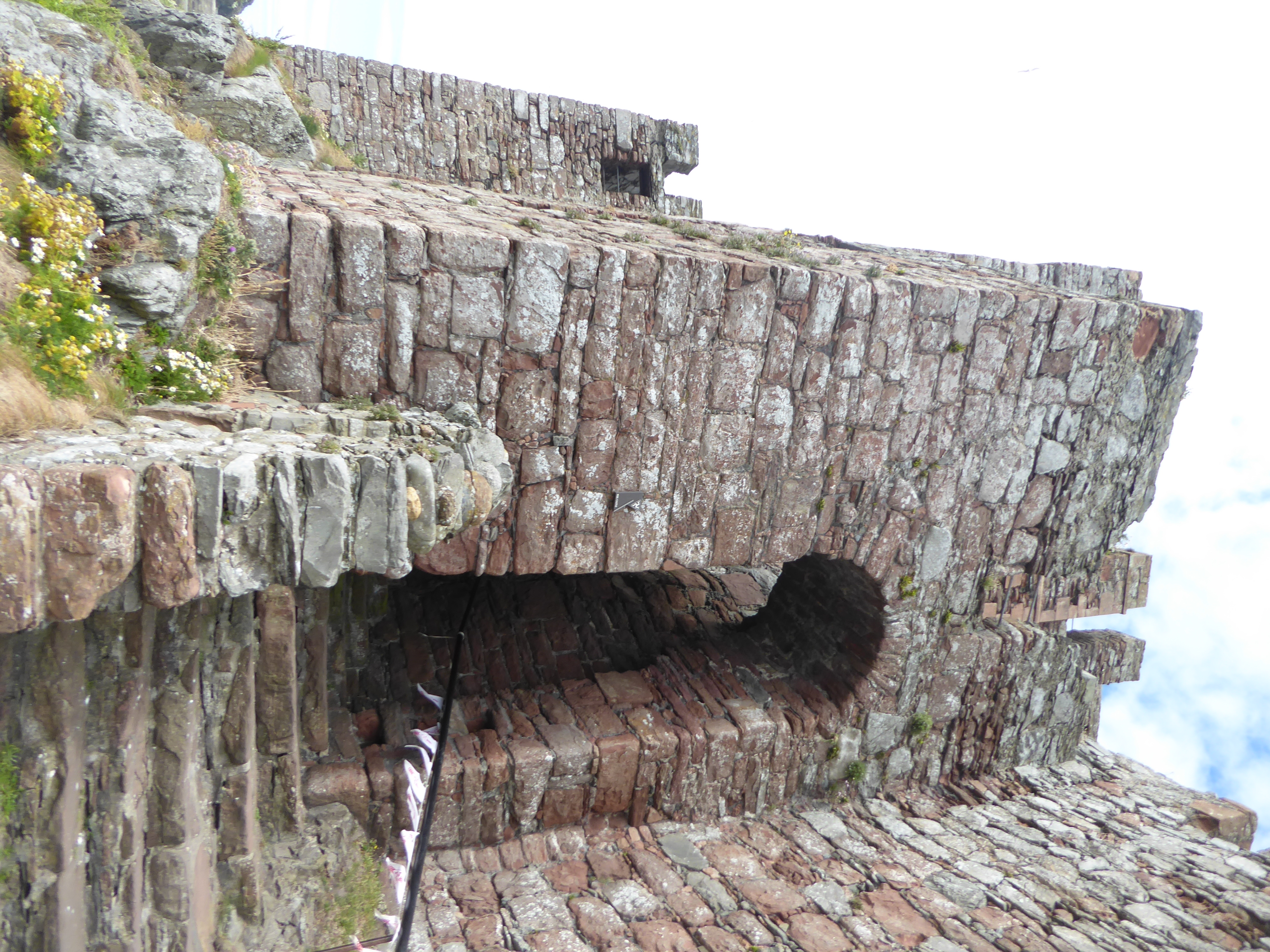An image of Peel Castle