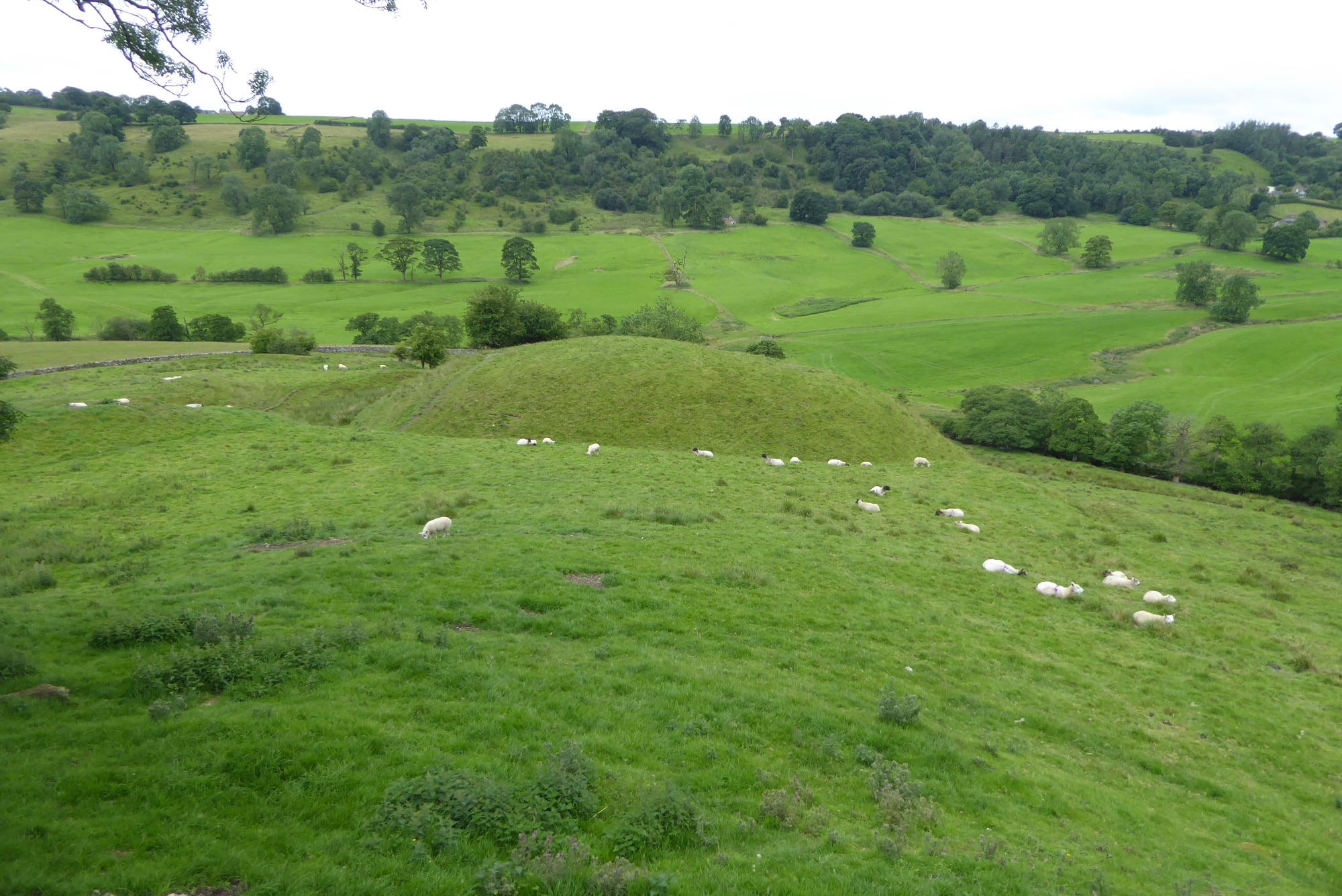 An image of Pilsbury Castle