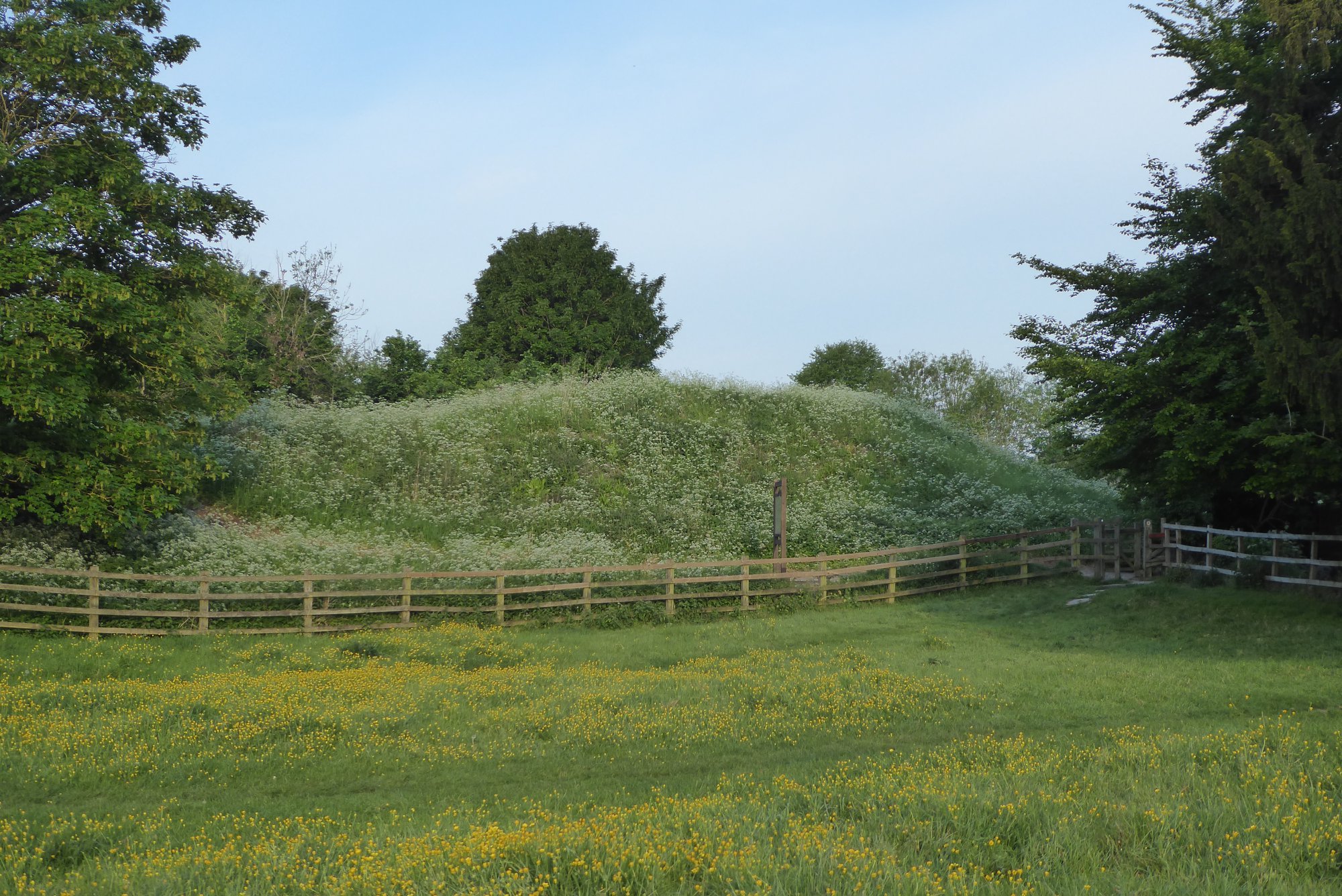 An image of Pirton Castle