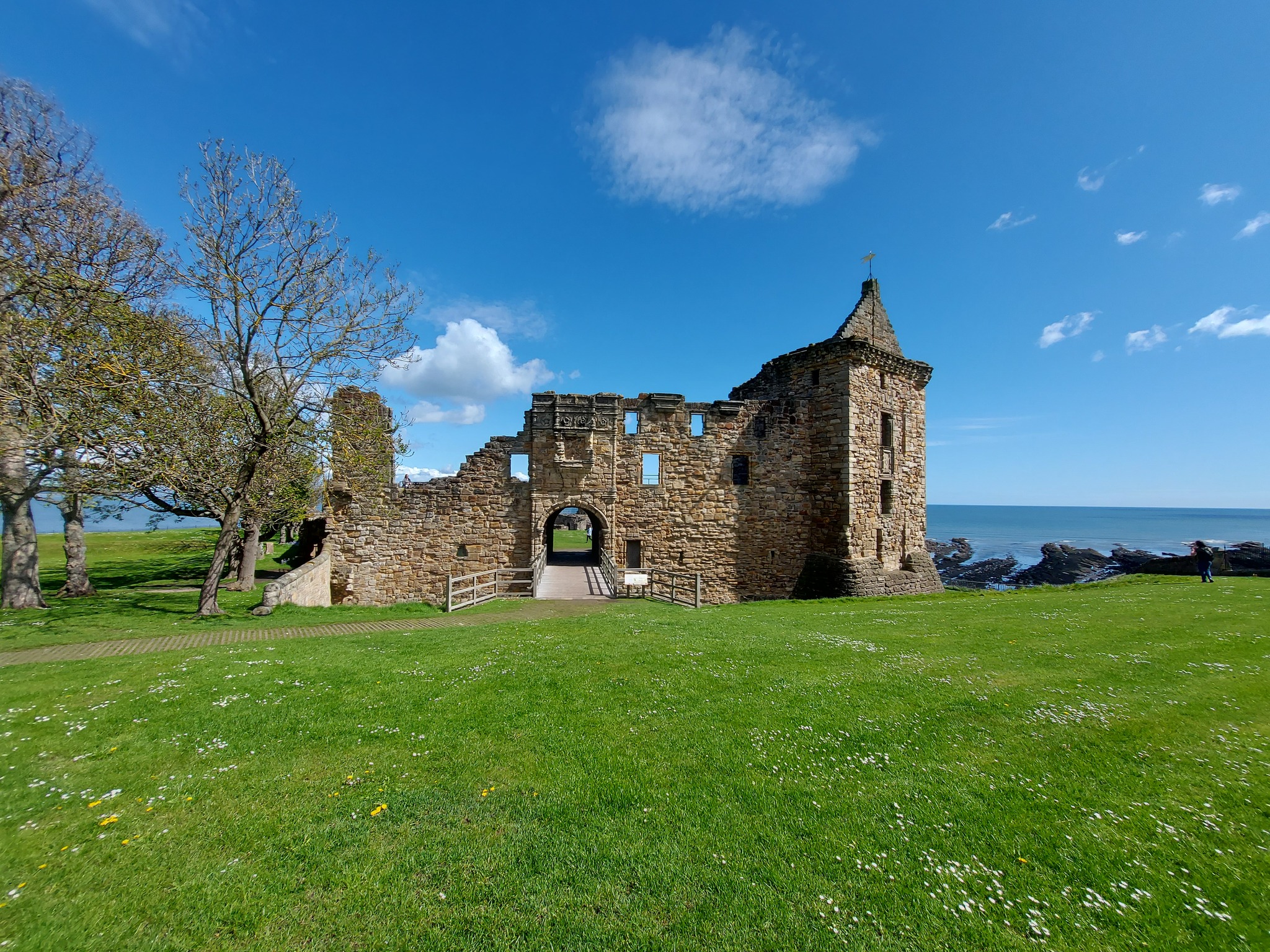 An image of St Andrews Castle
